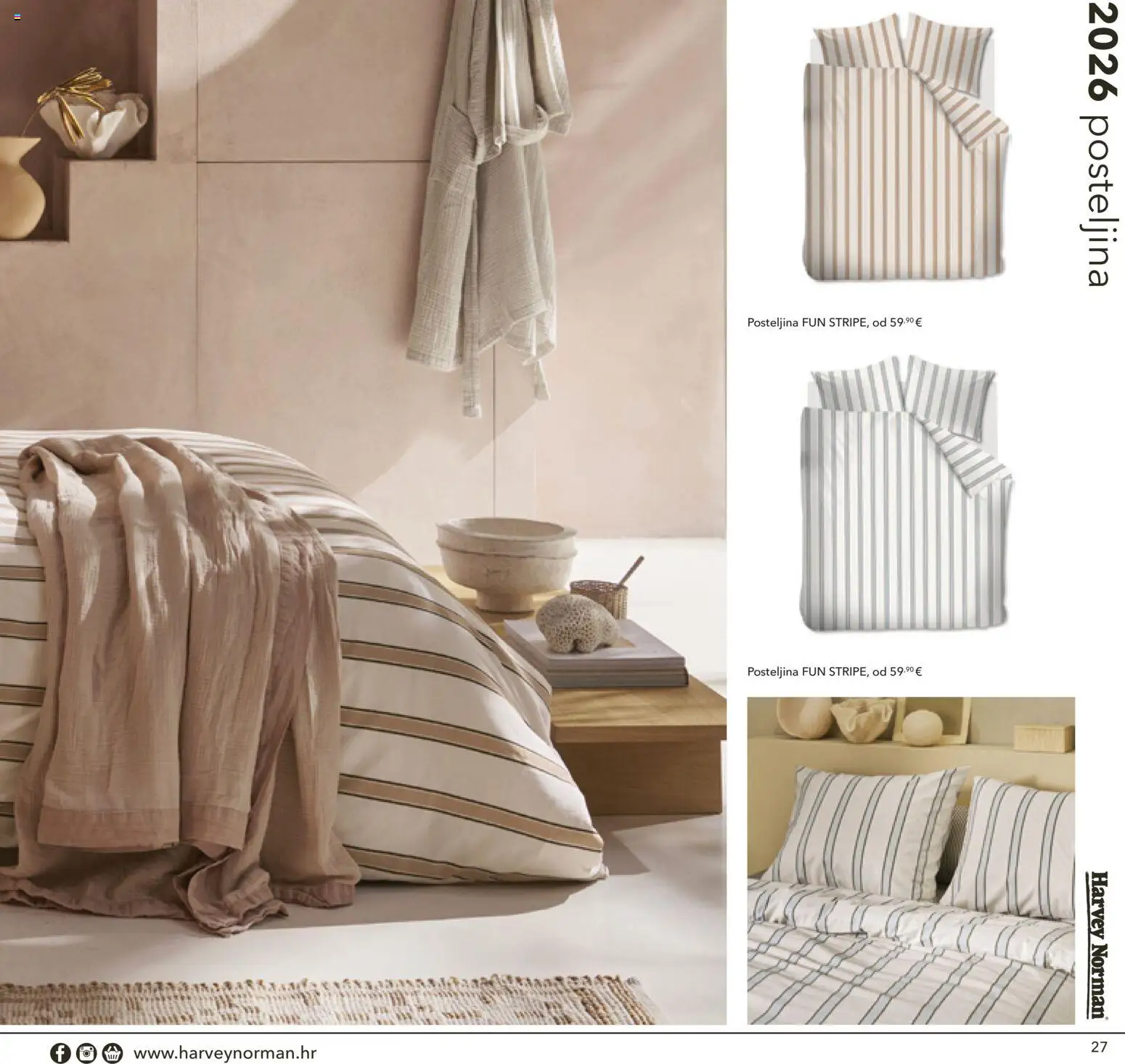 Harvey Norman katalog | vrijedi od 05.06.2026 | Stranica: 27 | Proizvodi: Posteljina