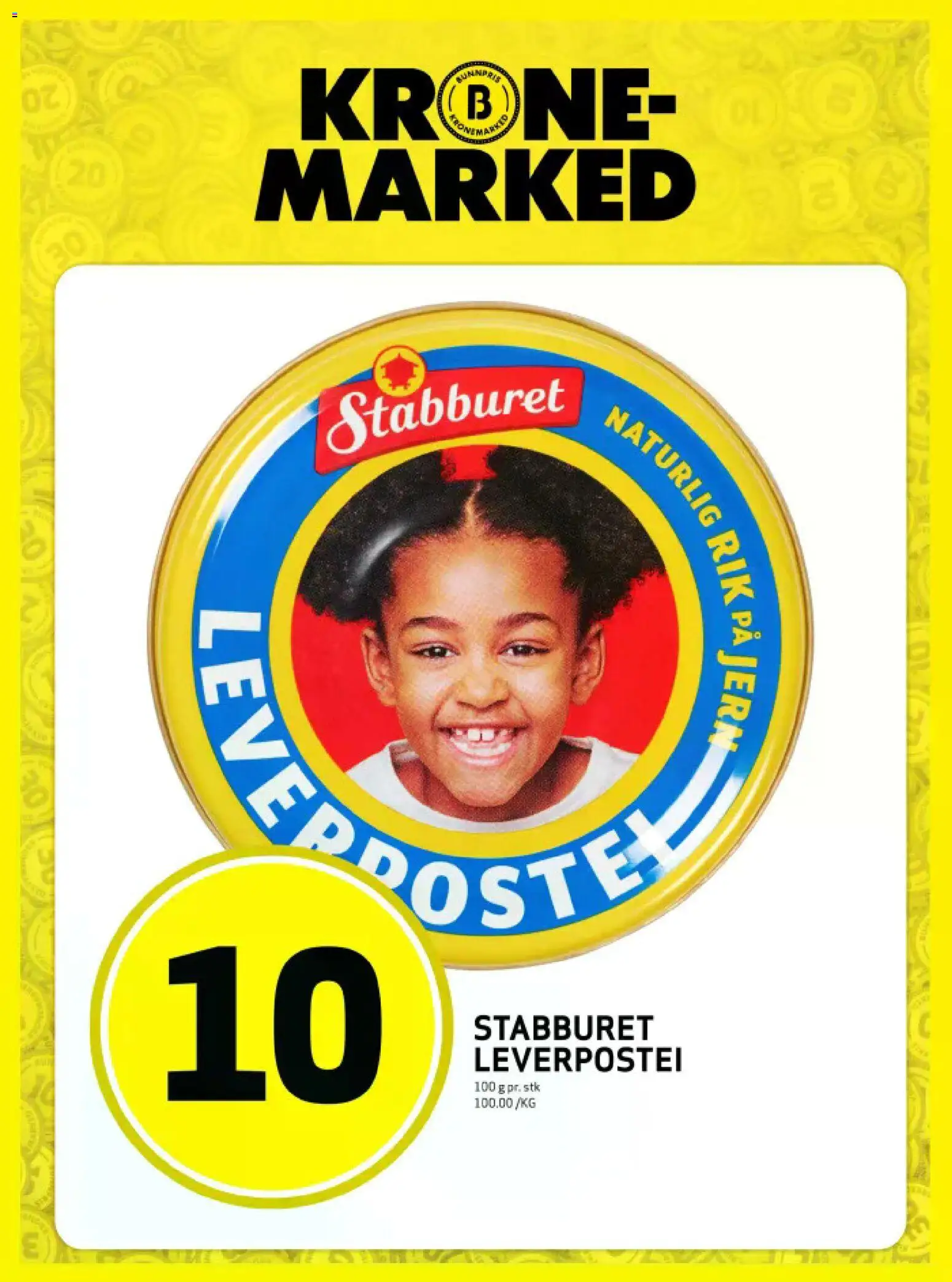 {H1} | Side: 11 | Produkter: Jern, Leverpostei