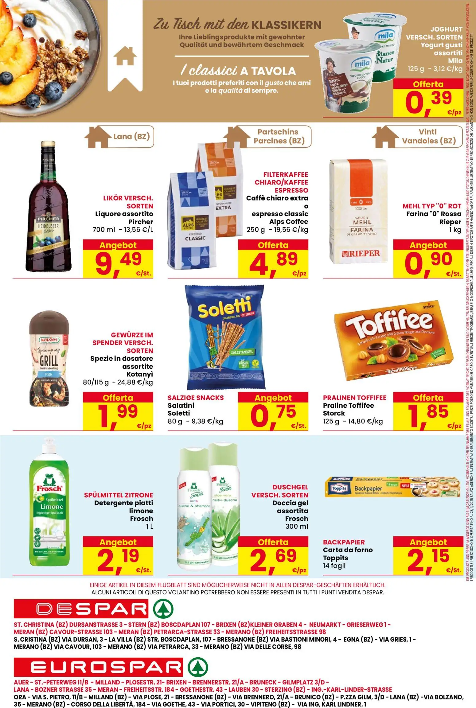 Volantino Eurospar del 25/06/2026 | Pagina: 16