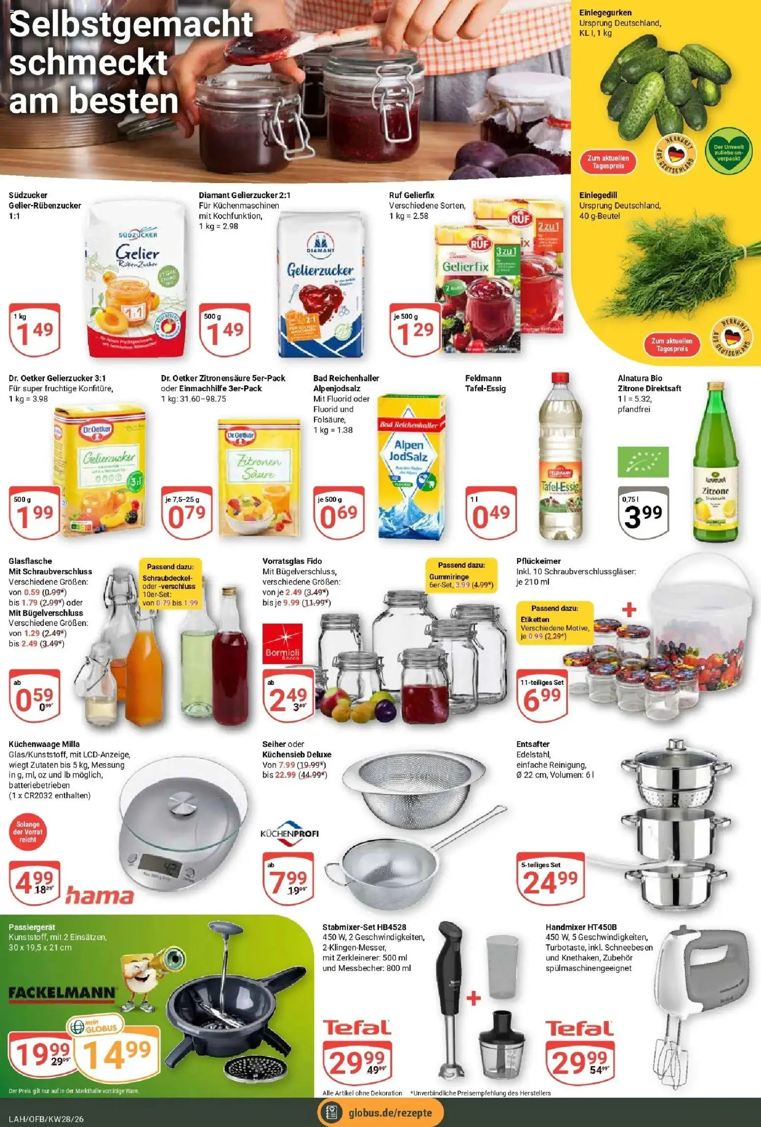 Globus Prospekt Lahnstein – gültig ab 06.07.2026 | Seite: 17 | Produkte: Entsafter, Handmixer, Zitrone, Zitronen