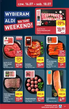 Náhled letáku Aldi Polsko leták od 13.07.2026 | Strana: 37 | Produkty: Losos, Filet