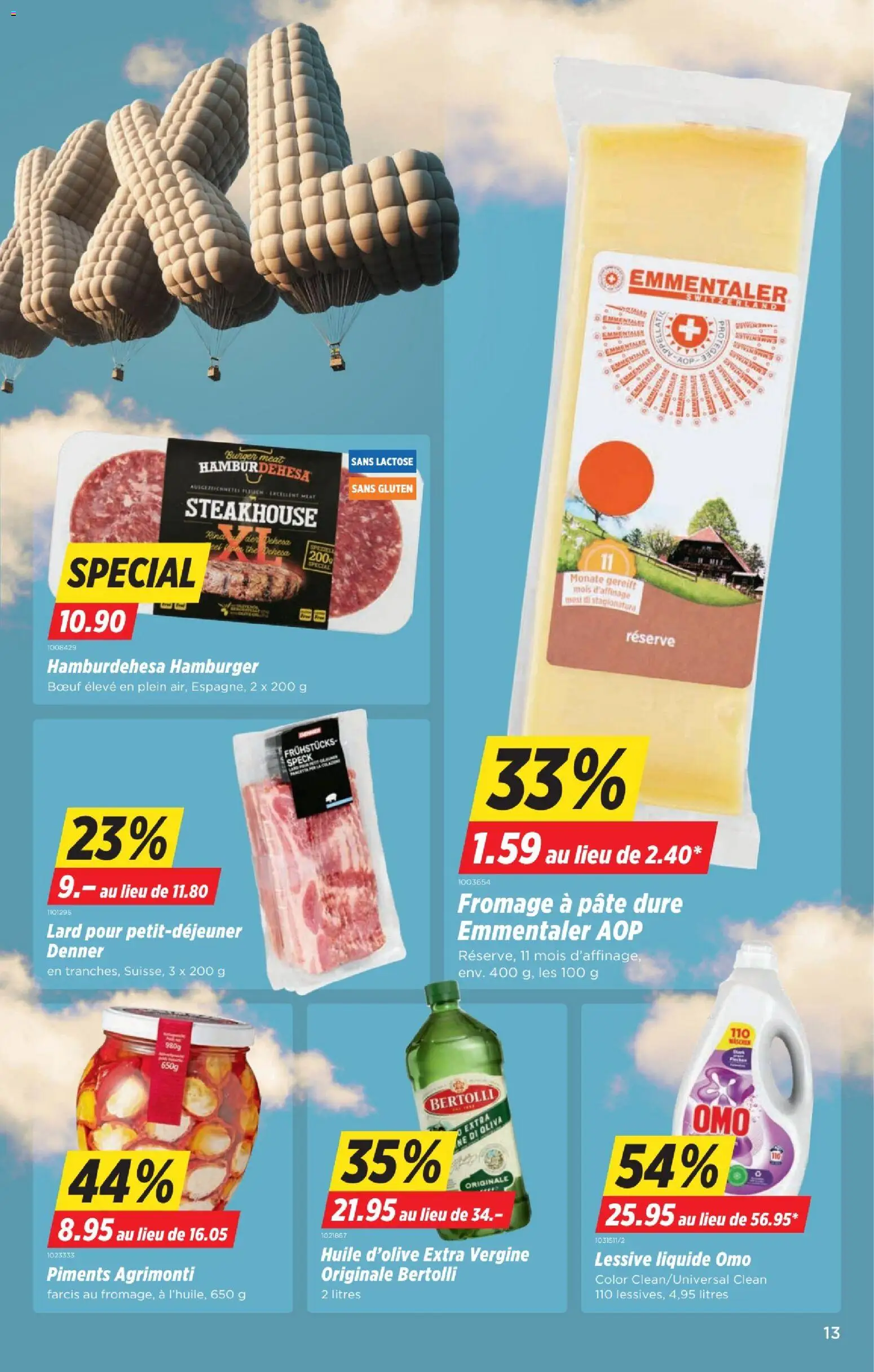Denner aktionen FR – gültig ab 01.10.2026 | Seite: 13 | Produkte: Burger
