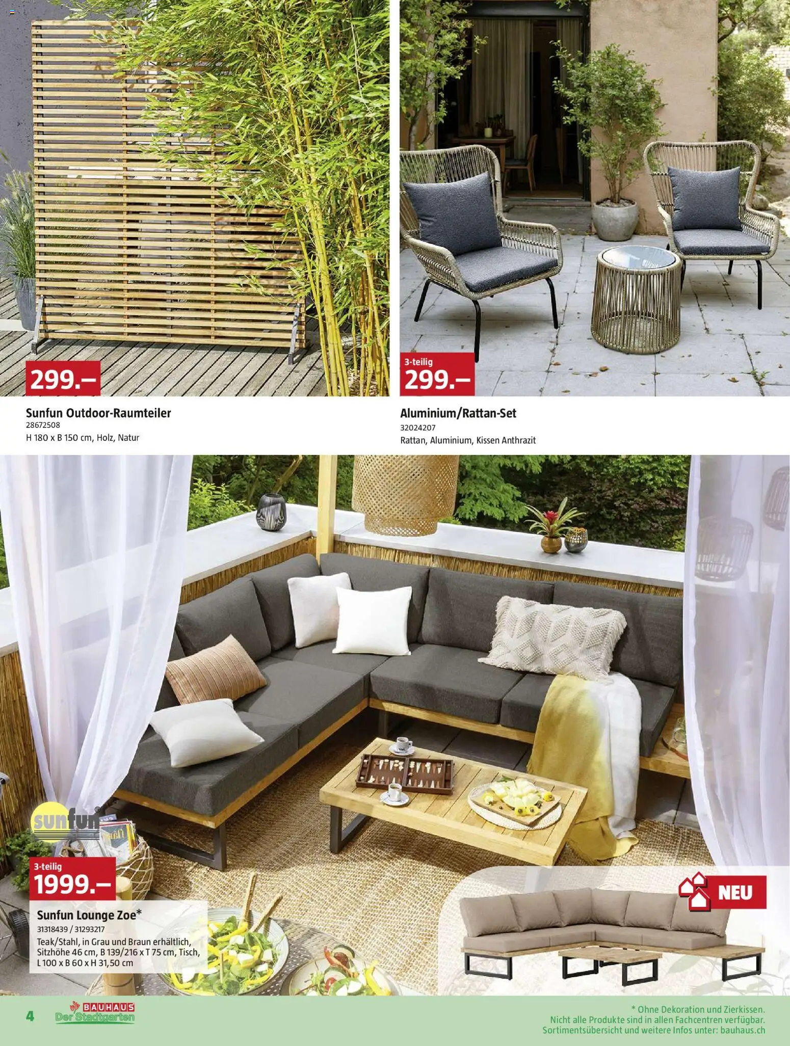 Bauhaus aktionen – gültig ab 25.05.2026 | Seite: 4 | Produkte: Kissen