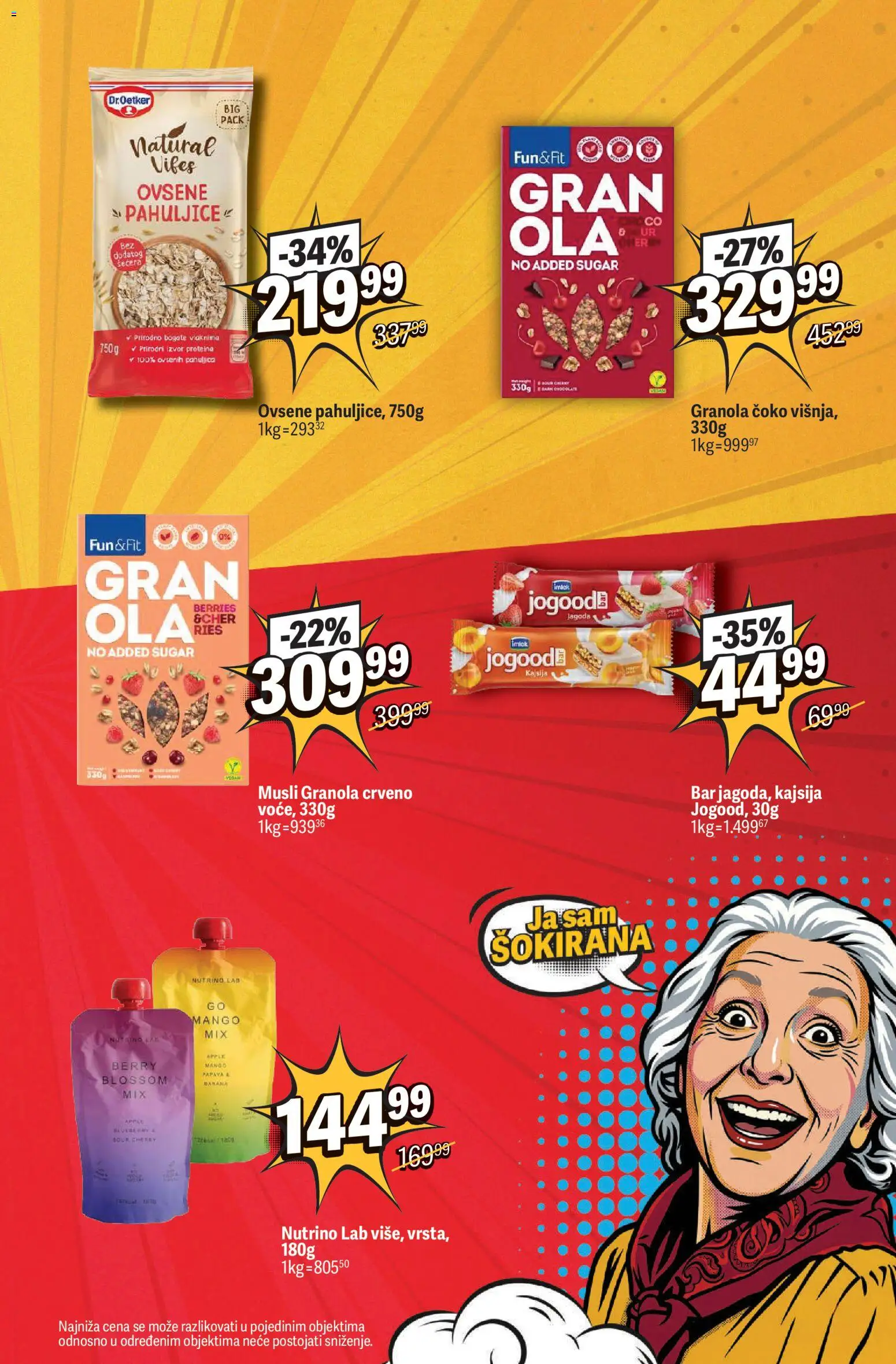 Maxi katalog - važi od 08.10.2026 | Strana: 13 | Proizvode: Mango, Granola, Kajsija, Musli