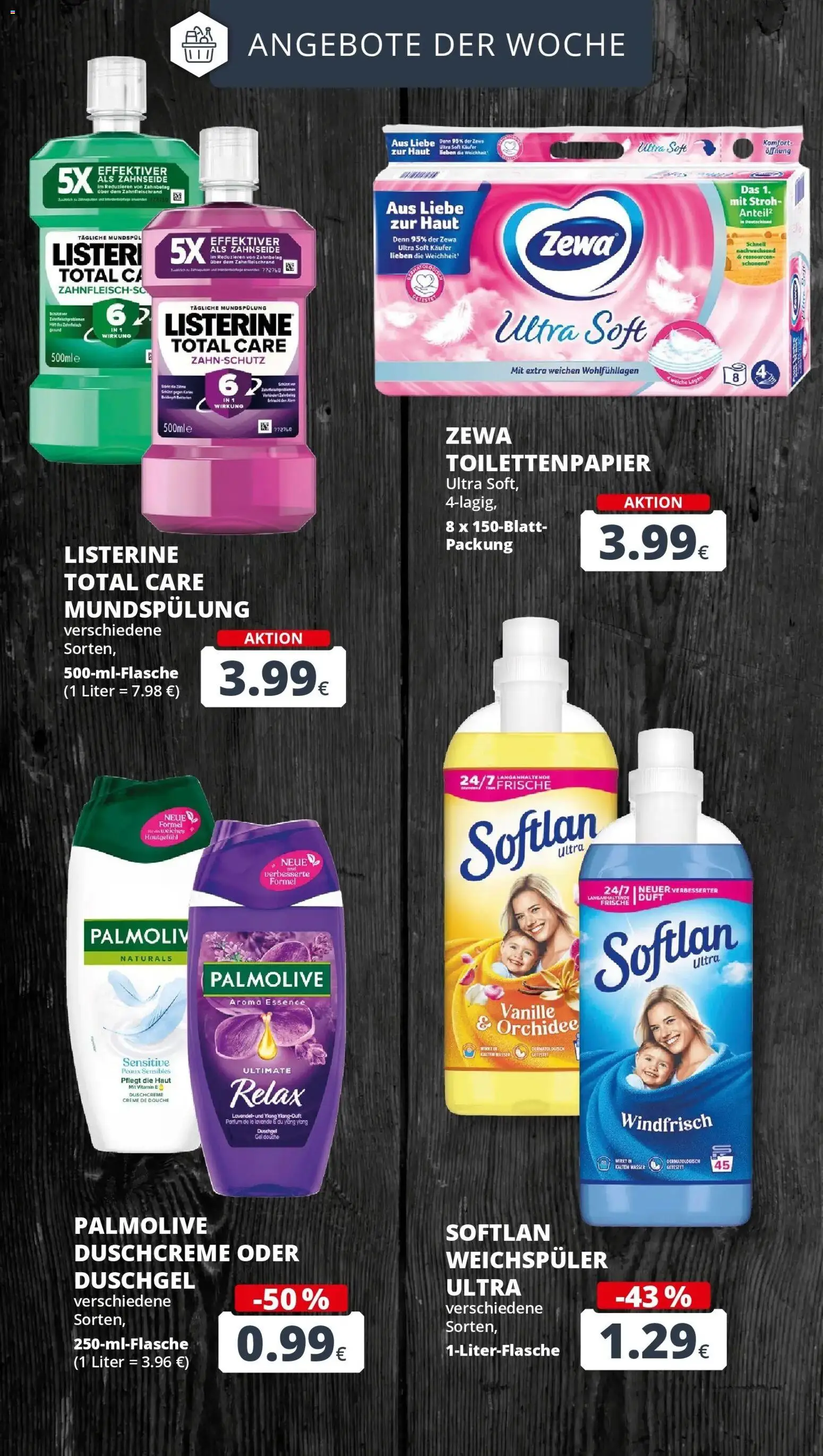 REWE Prospekt ab 10.08.2026 zum Blättern » Angebote | Seite: 8 | Produkte: Duft, Duschgel, Wasser, Listerine