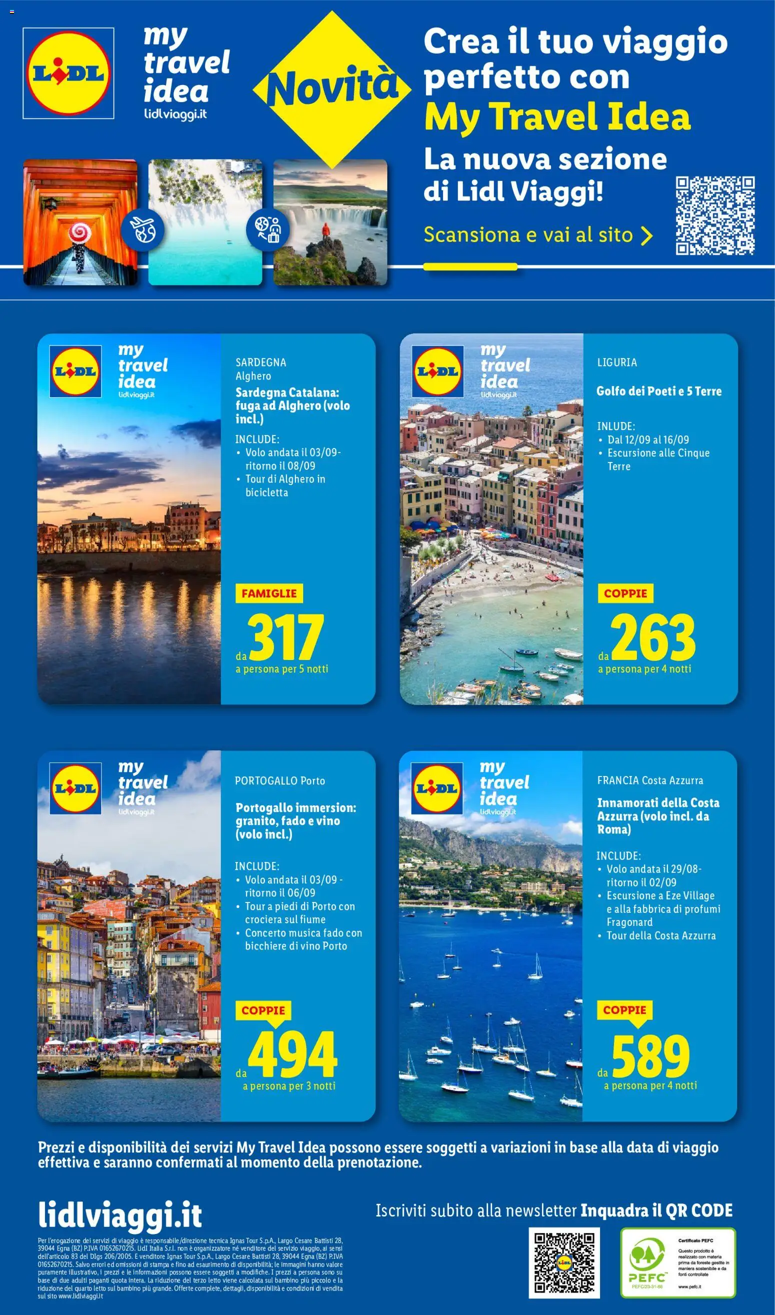 Volantino Lidl del 01/07/2026 | Pagina: 12 | Prodotti: Bicicletta, Vino, Data, Letto