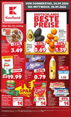 Kaufland Prospekt Duisburg ab 24.09.2026 gültig
