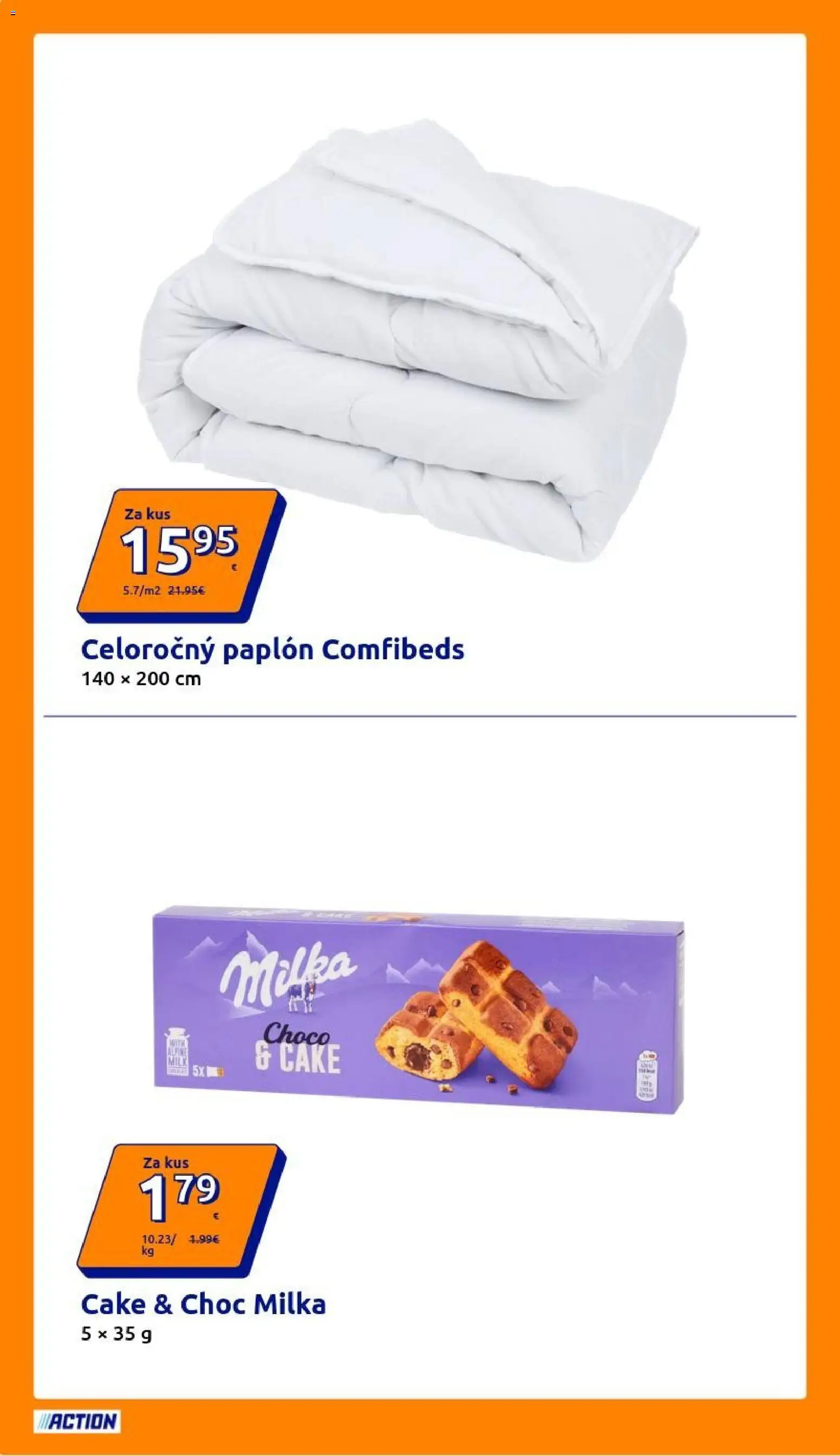 Nové Action akcie – leták je platný od 07.10.2026 | Strana: 10 | Produkty: Milka