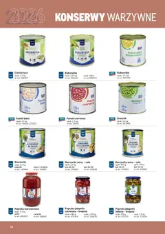Pogląd oferty "Makro gazetka - Produktów marek własnych dla profesjonalnej Gastronomii" - ważna od 01.03.2026 | Strona: 58 | Produkty: Groszek, Fasola czerwona, Jalapeno, Fasola