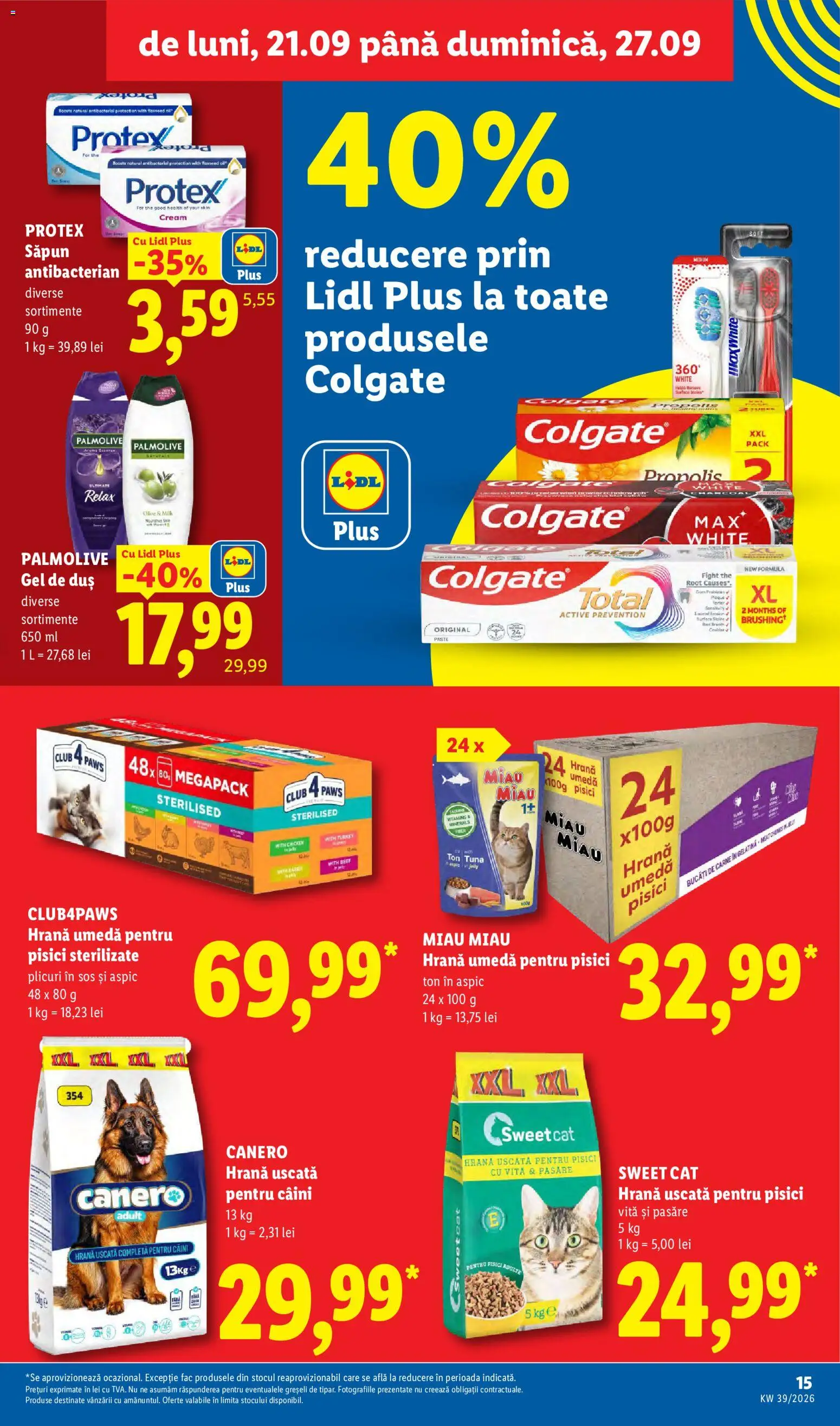 Noul catalog Lidl – valabil de la 21.09.2026 | Pagină: 15