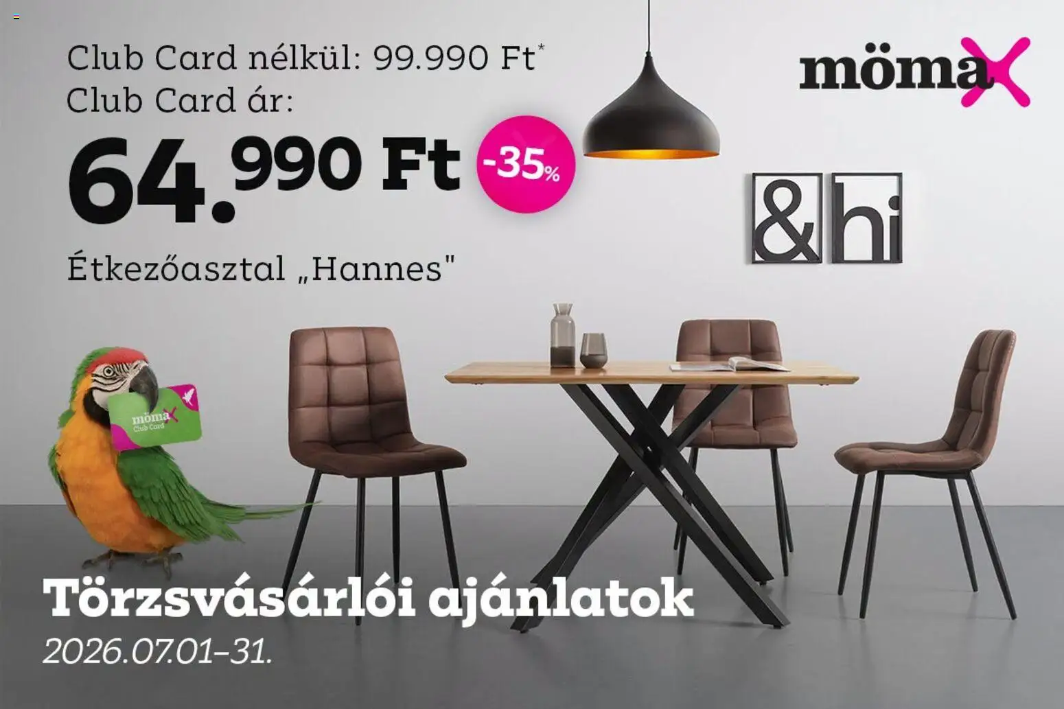 Mömax akciós ujság - amely érvényes a következő dátumtól: 2026.07.01. | Oldal: 1