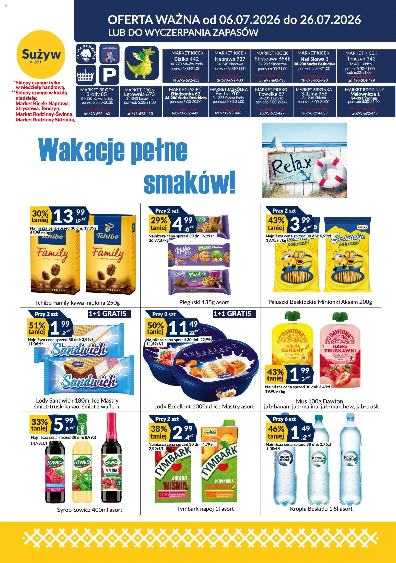 Sużyw gazetka od 06.07.2026 – 26.07.2026