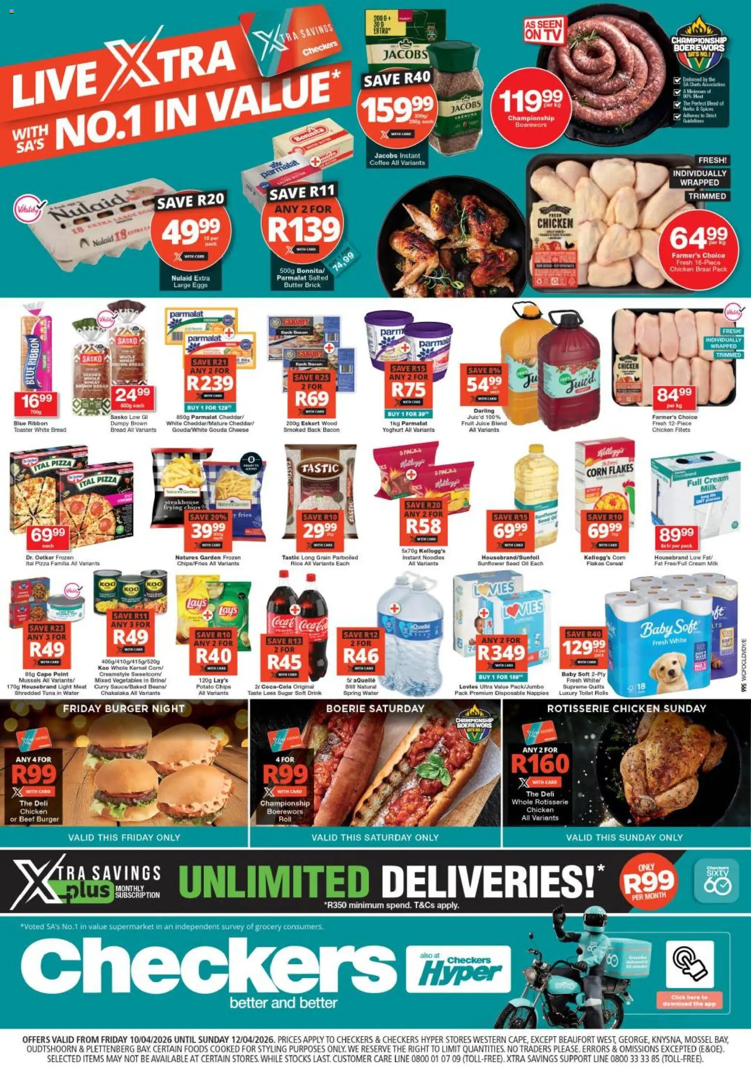 Checkers - Western Cape - Xtra Savings (10/04/2026 - 12/04/2026) → ...
