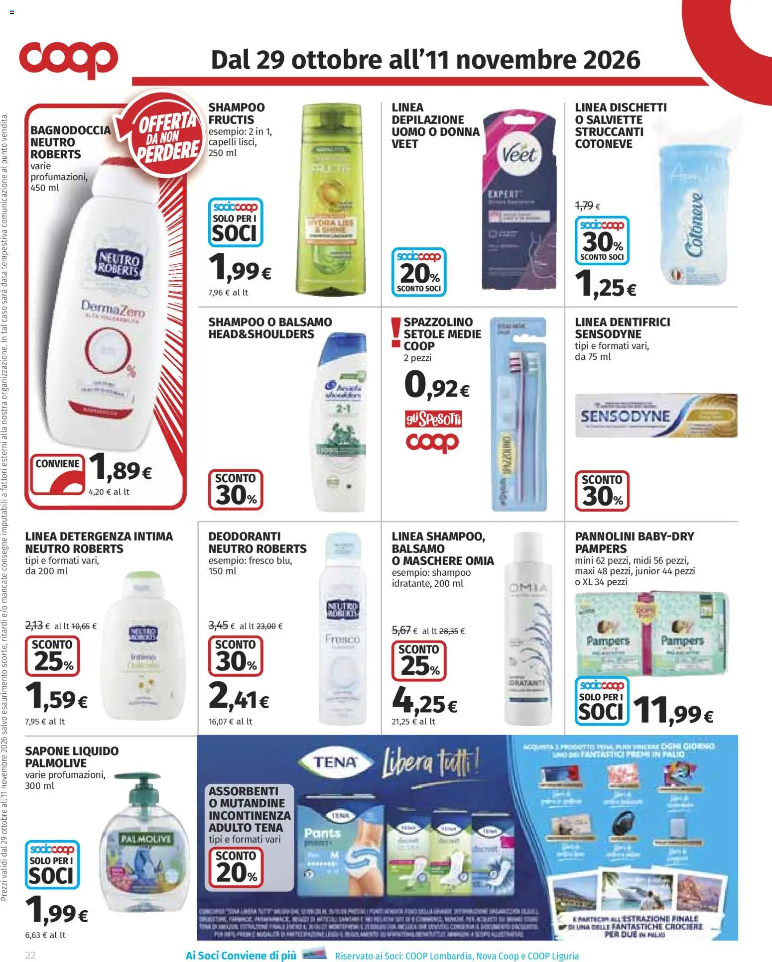 Volantino COOP del 29/10/2026 | Pagina: 22