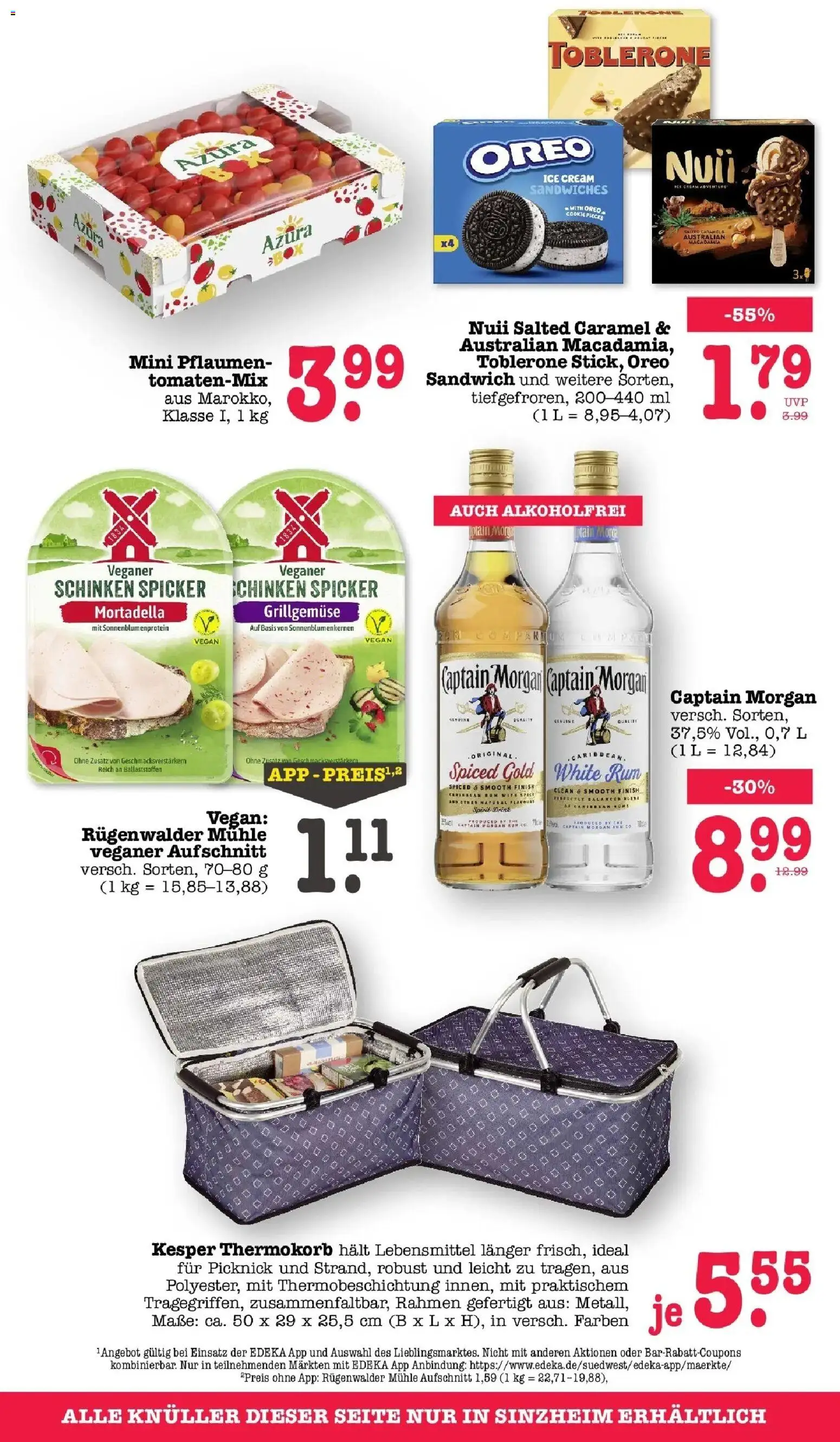 Edeka Prospekt Bühlertal – gültig ab 27.07.2026 | Seite: 67 | Produkte: Mühle, Rum, Finish, Captain morgan