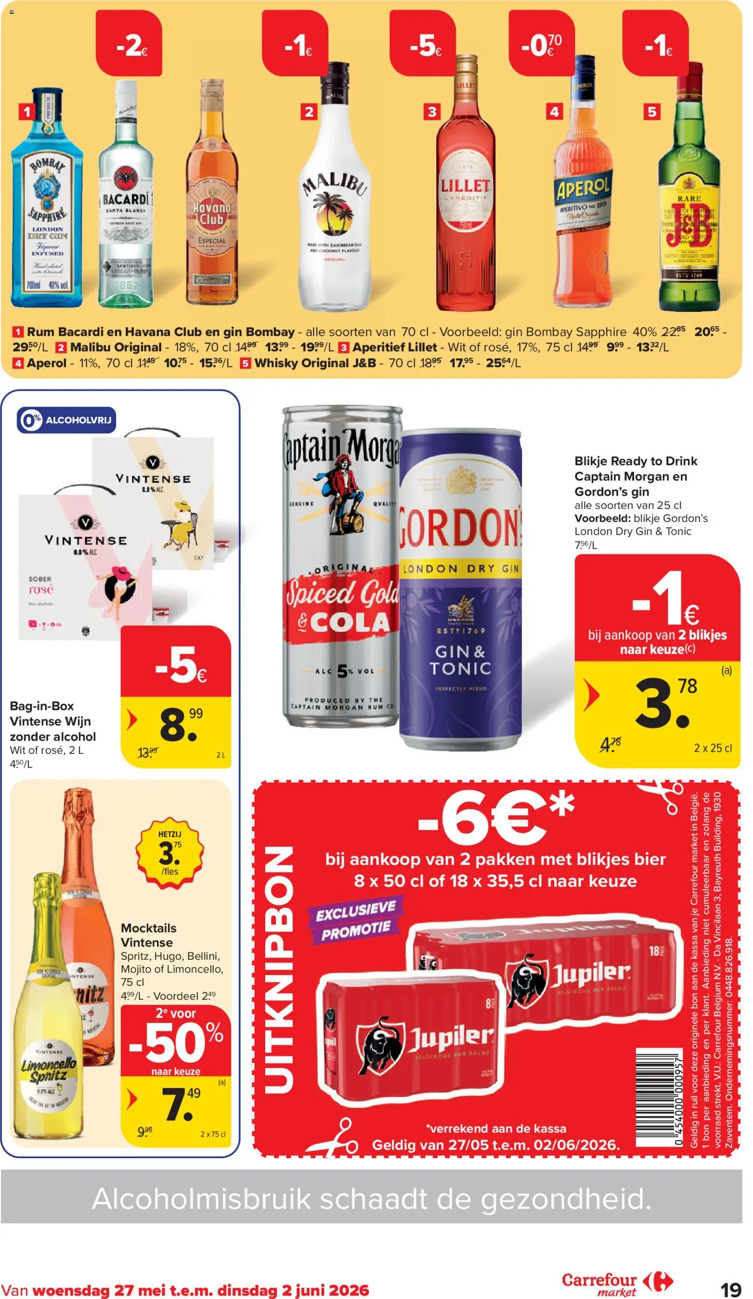 {H1} | Pagina: 19 | Producten: Wijn, Bier, Whisky, Lasagne tészta