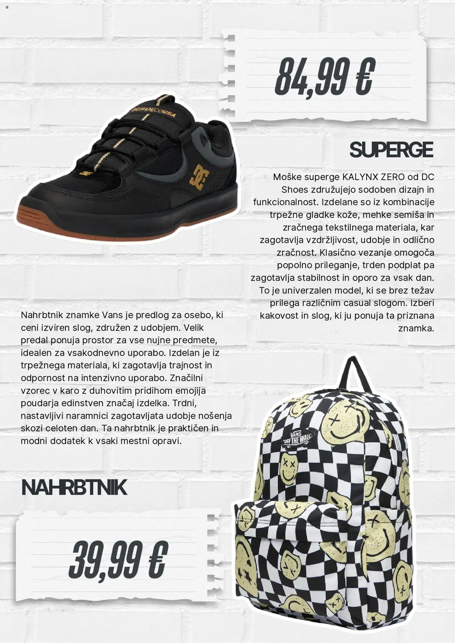 Novi CCC katalog ponudbe – veljaven od 01.08.2026 | Stran: 5 | Izdelki: Nahrbtnik