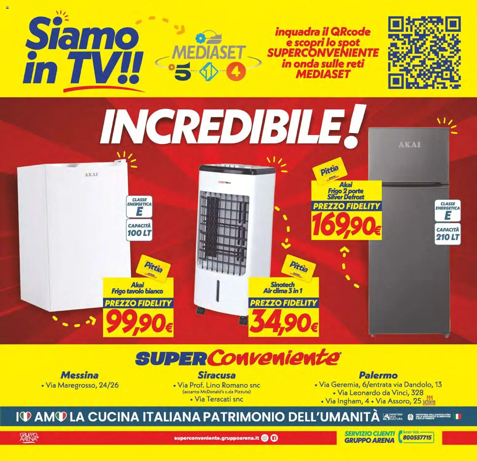 Volantino SuperConveniente del 29.05.2026 | Pagina: 28 | Prodotti: TV, Tavolo