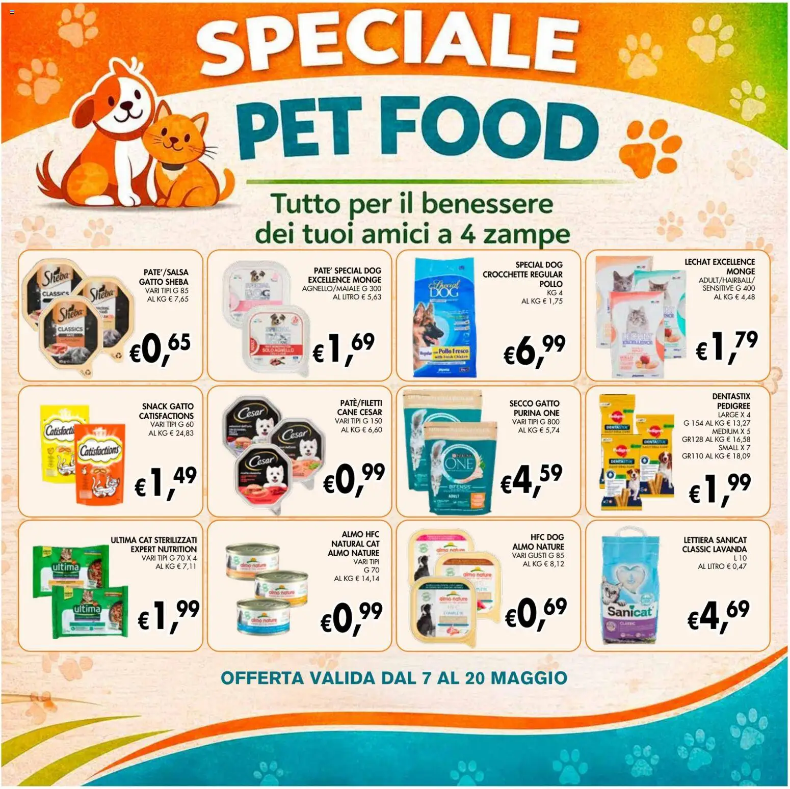 Volantino Coal del 07.05.2026 | Pagina: 24 | Prodotti: Pollo, Crocchette, Lavanda