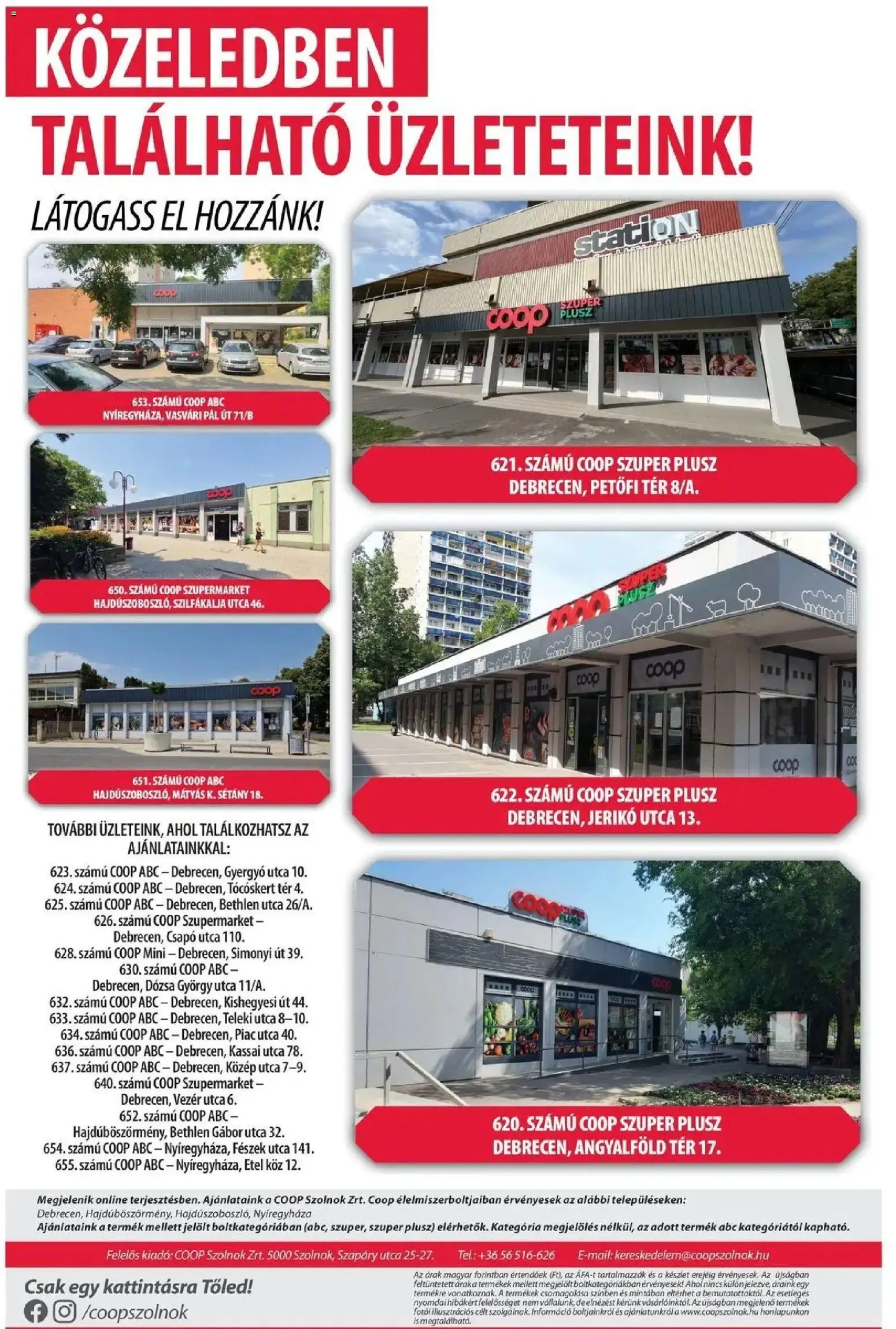 COOP Szolnok akciós ujság - amely érvényes a következő dátumtól: 2026.07.16. | Oldal: 7