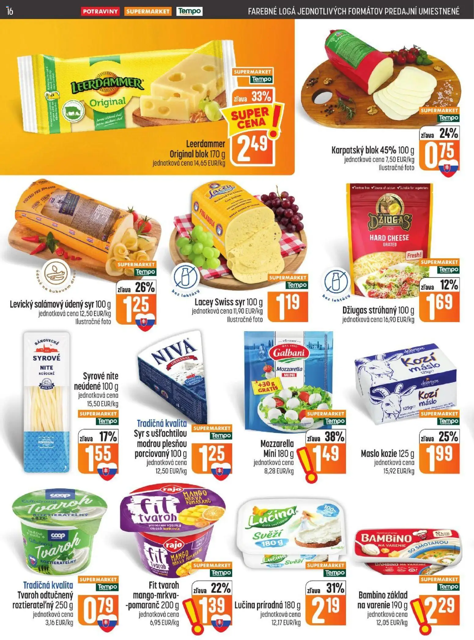 Nové COOP Jednota akcie – leták je platný od 22.10.2026 | Strana: 16
