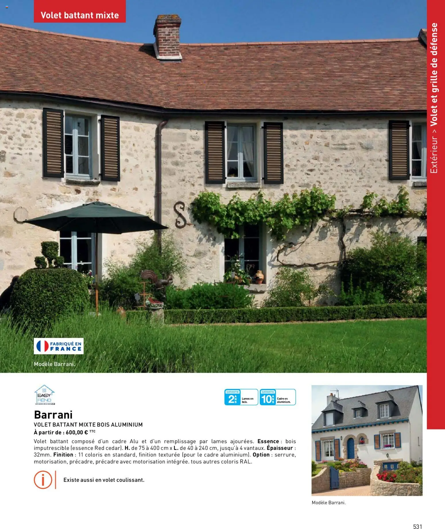 {H1} | Page: 531 | Produits: Cadre