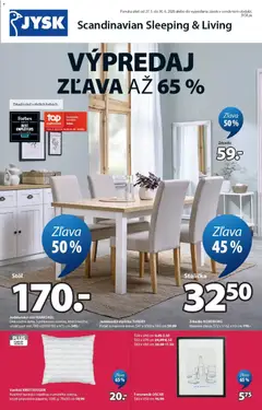JYSK leták platný od 27.05.2026