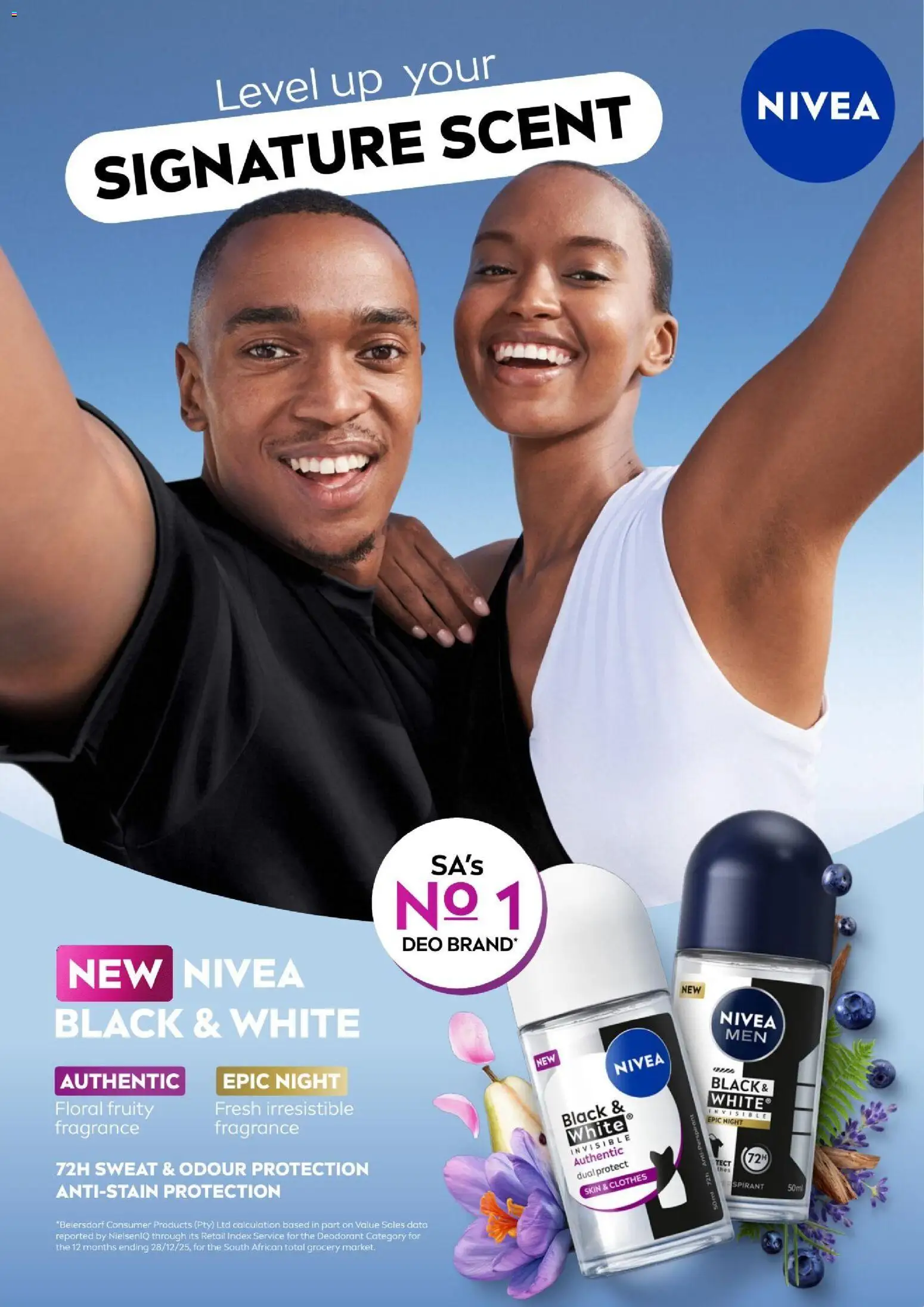 New Clicks catalogue – valid from 01/10/2026 | Page: 50 | Products: Data, Fragrance, Deodorant, Antiperspirant