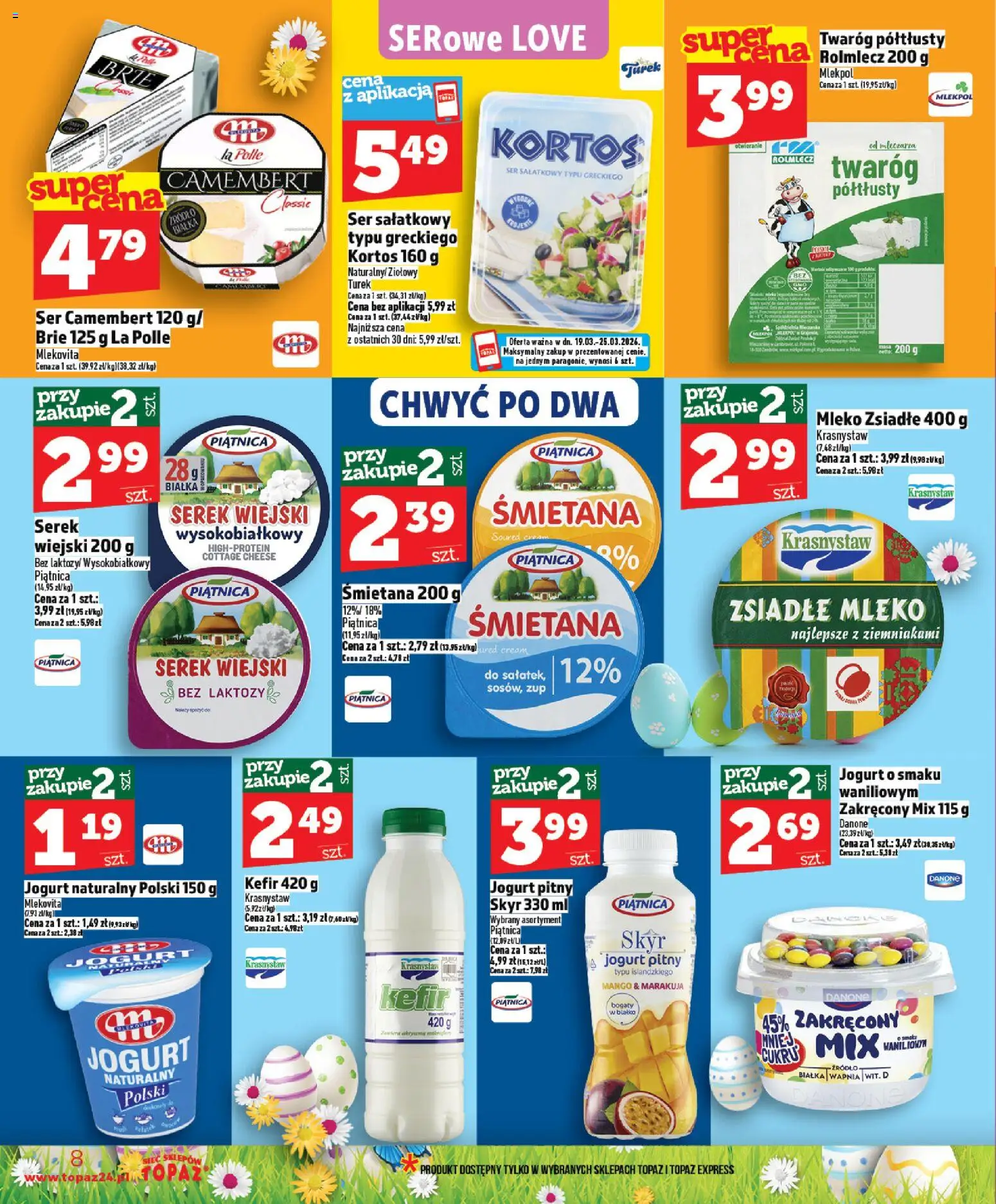 Topaz gazetka od 19.03.2026 | Nowa od jutra