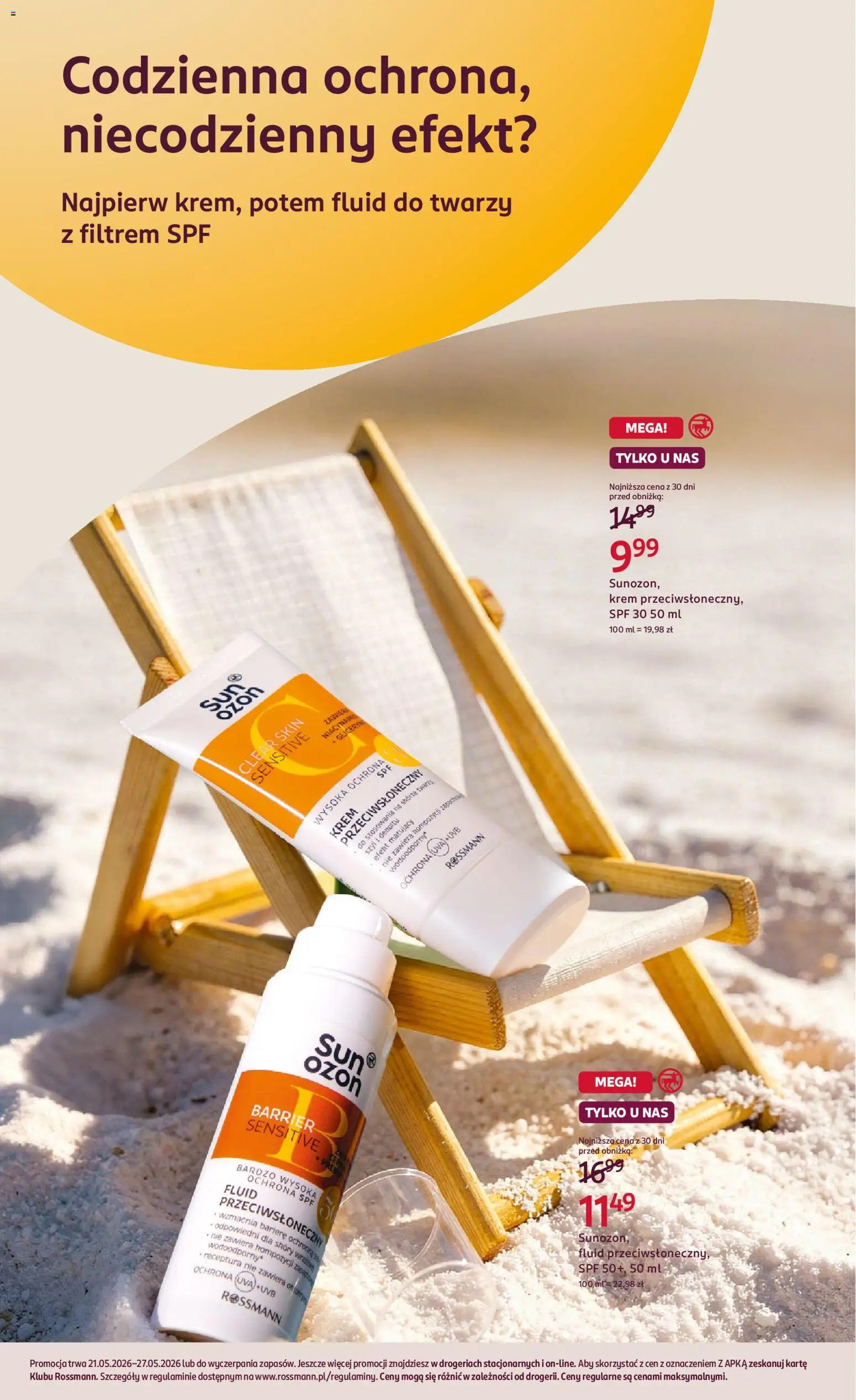 Rossmann gazetka od 21.05.2026 | Strona: 2 | Produkty: Krem