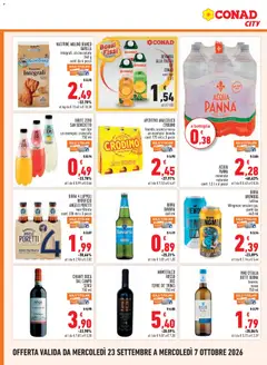 Anteprima del volantino ACQUA PANNA minerale naturale, minerale naturale conf. 1,5 l x 6 pezzi valido a partire dal 23/09/2026 | Pagina: 12 | Prodotti: Vino, Barilla, Bibite, Bottiglia