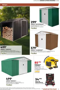 Pré-visualização BricoMarché folheto 14 - Catálogo de Jardim Outuno Inverno válido de 01/10/2026 | Página: 15 | Produtos: Porta, Baterias, Ferramentas, Bateria