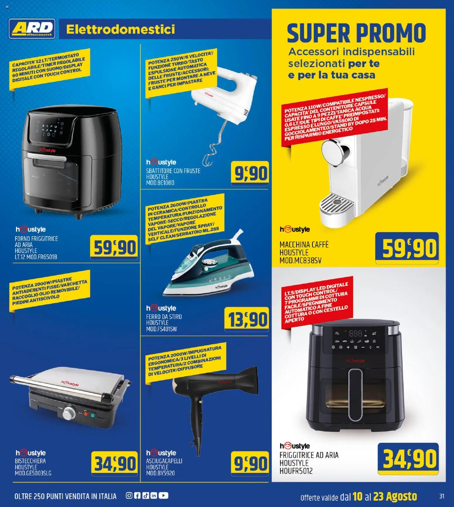 Volantino ARD Discount del 10/08/2026 | Pagina: 31
