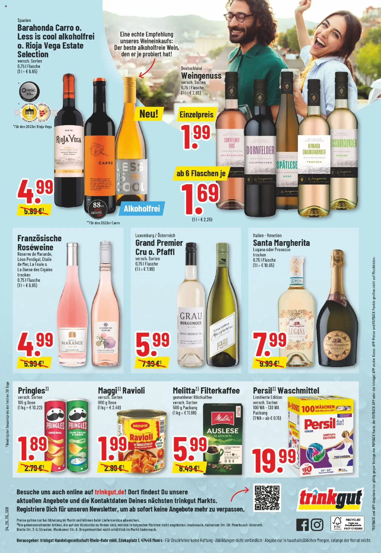 Trinkgut Prospekt – gültig ab 17.08.2026 | Seite: 10 | Produkte: Maggi, Prosecco, Waschmittel, Persil