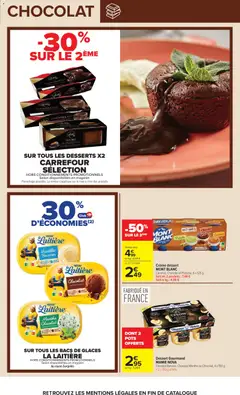 Carrefour - Prévisualisation de Carrefour catalogue valide à partir de 08/09/2026 | Page: 29 | Produits: Glaces, Vanille, Chocolat, Bourbon