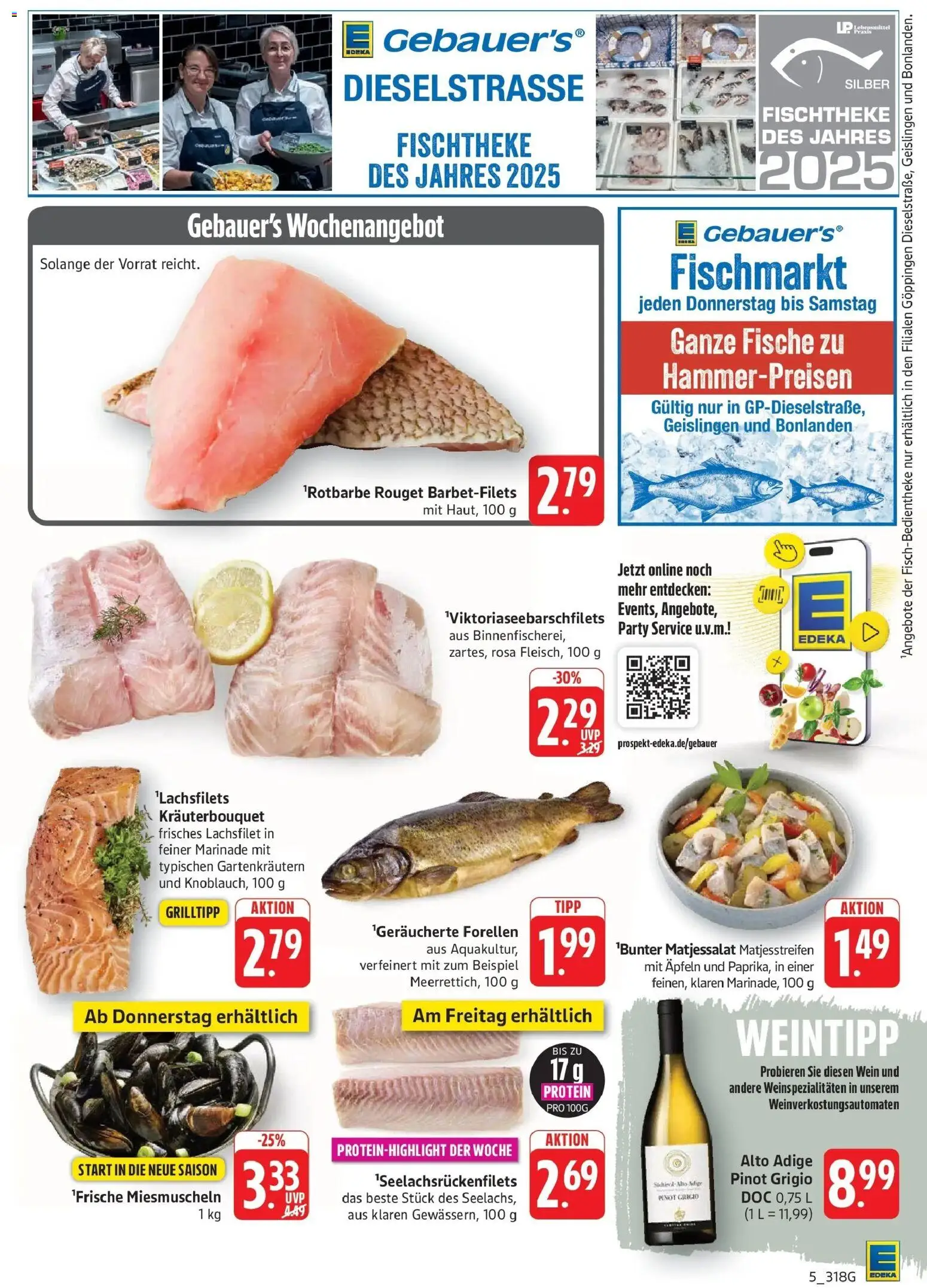 Edeka Prospekt Eislingen (ab 14.09.2026) » Angebote Online | Seite: 5 | Produkte: Wein