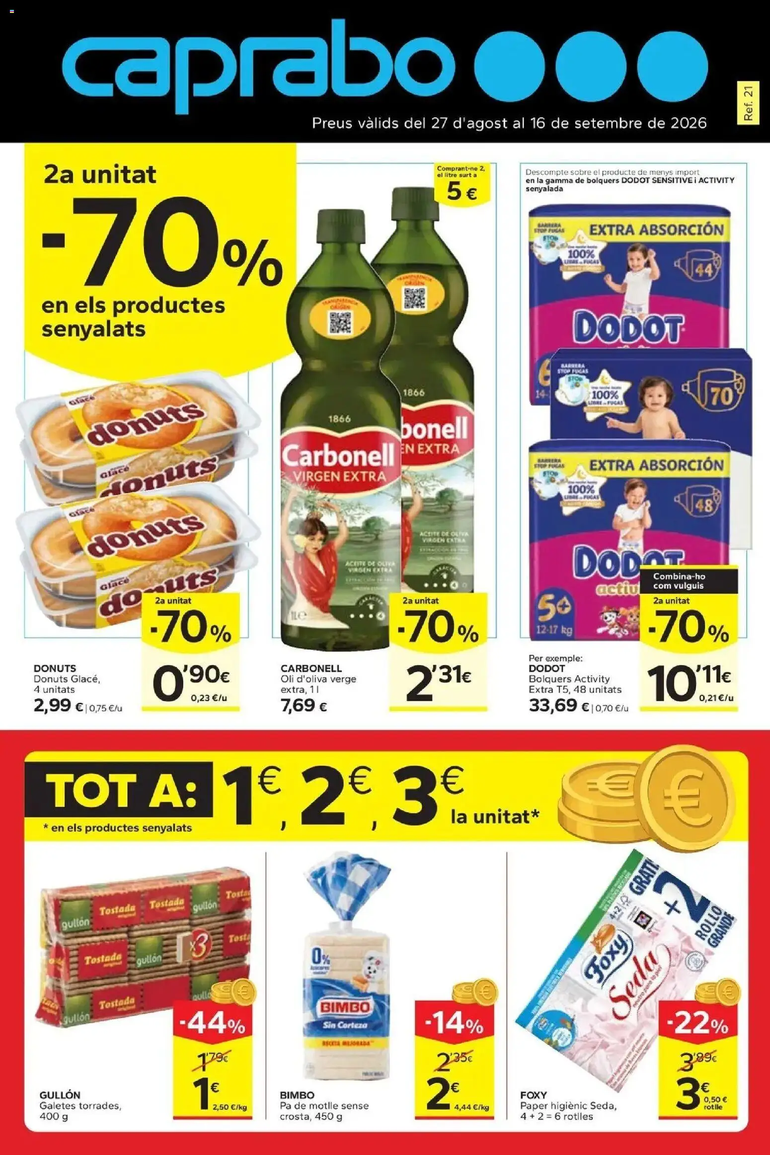 Caprabo - 2a unitat -70% │ válido desde el 17/09/2026 | Página: 1