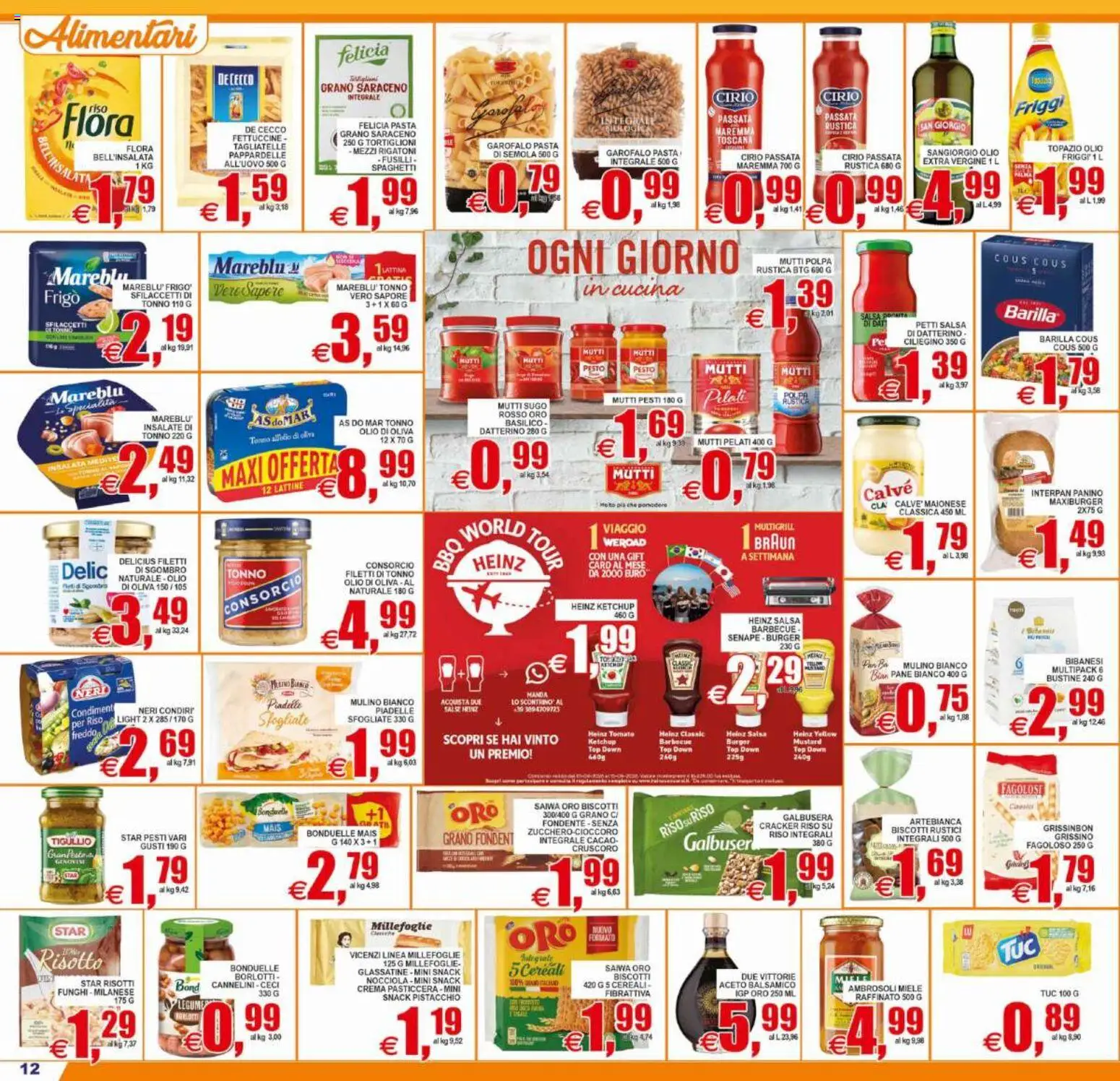 Volantino Pewex del 10/07/2026 | Pagina: 12 | Prodotti: Pane, Riso, Barbecue, Olio