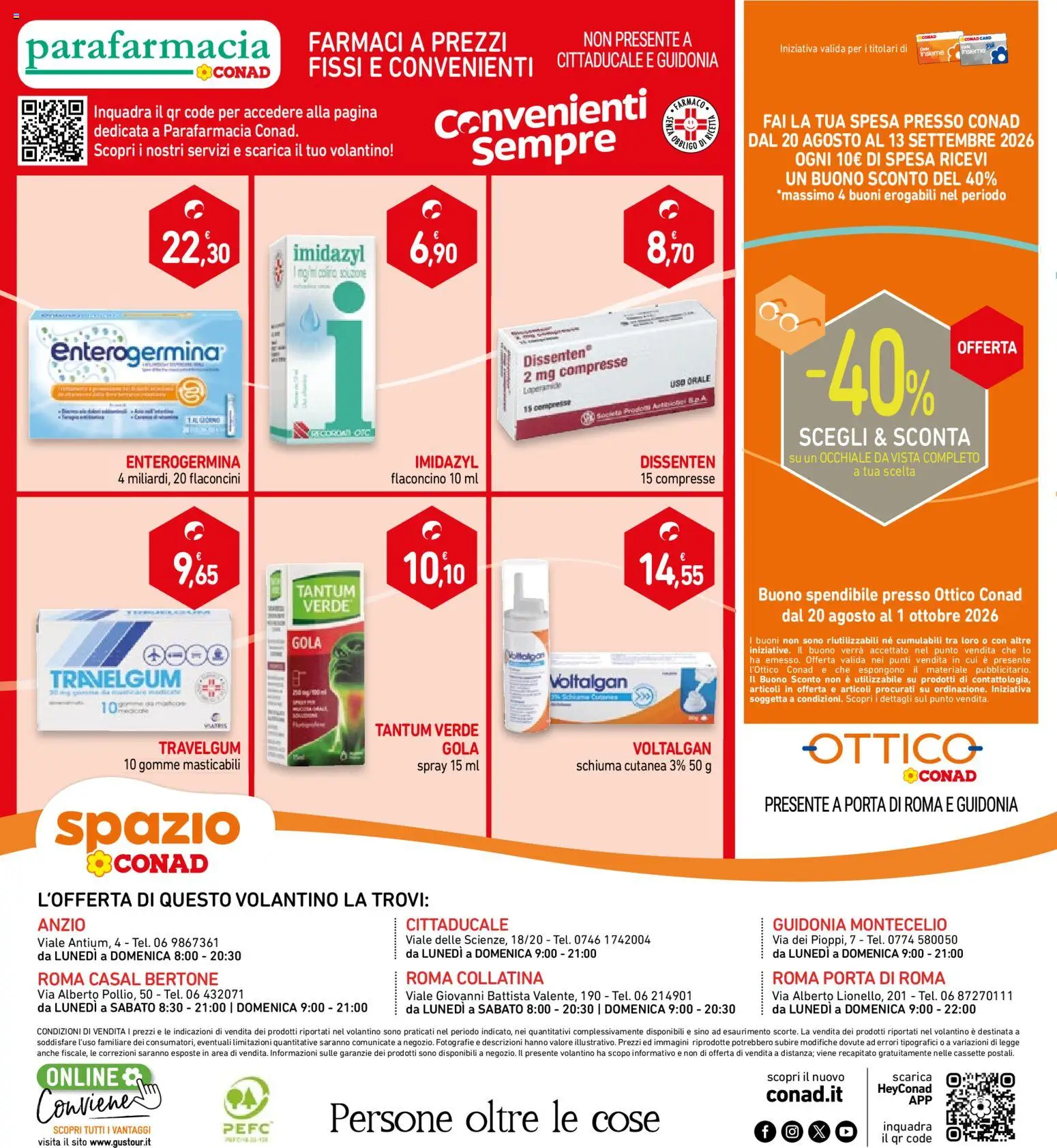 Volantino Spazio Conad del 24/08/2026 | Pagina: 27 | Prodotti: Schiuma, Porta
