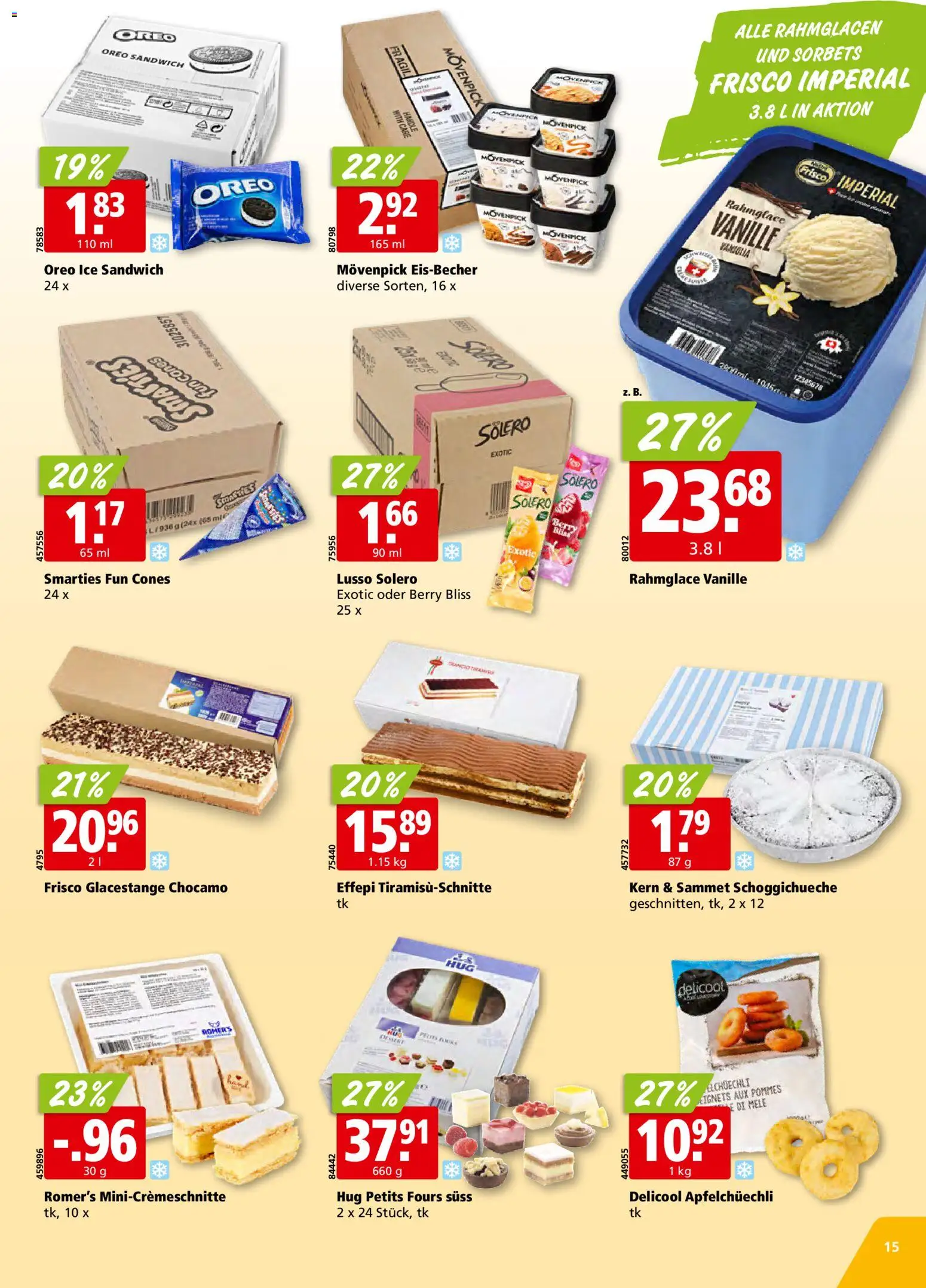 Aligro aktionen – gültig ab 07.09.2026 | Seite: 15 | Produkte: Vanille