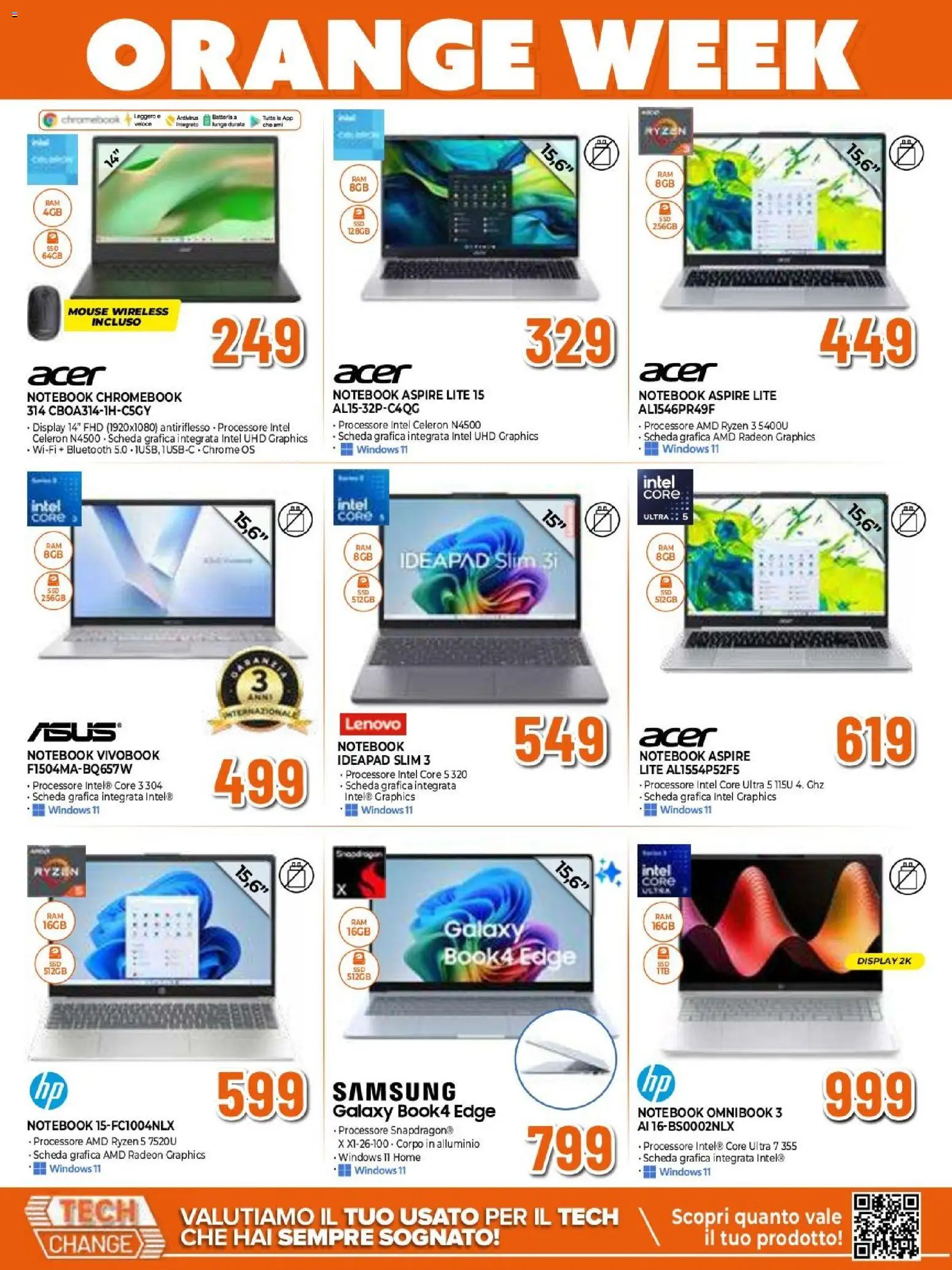 Volantino Expert del 17/09/2026 | Pagina: 7 | Prodotti: Notebook, Mouse, Alluminio, Samsung