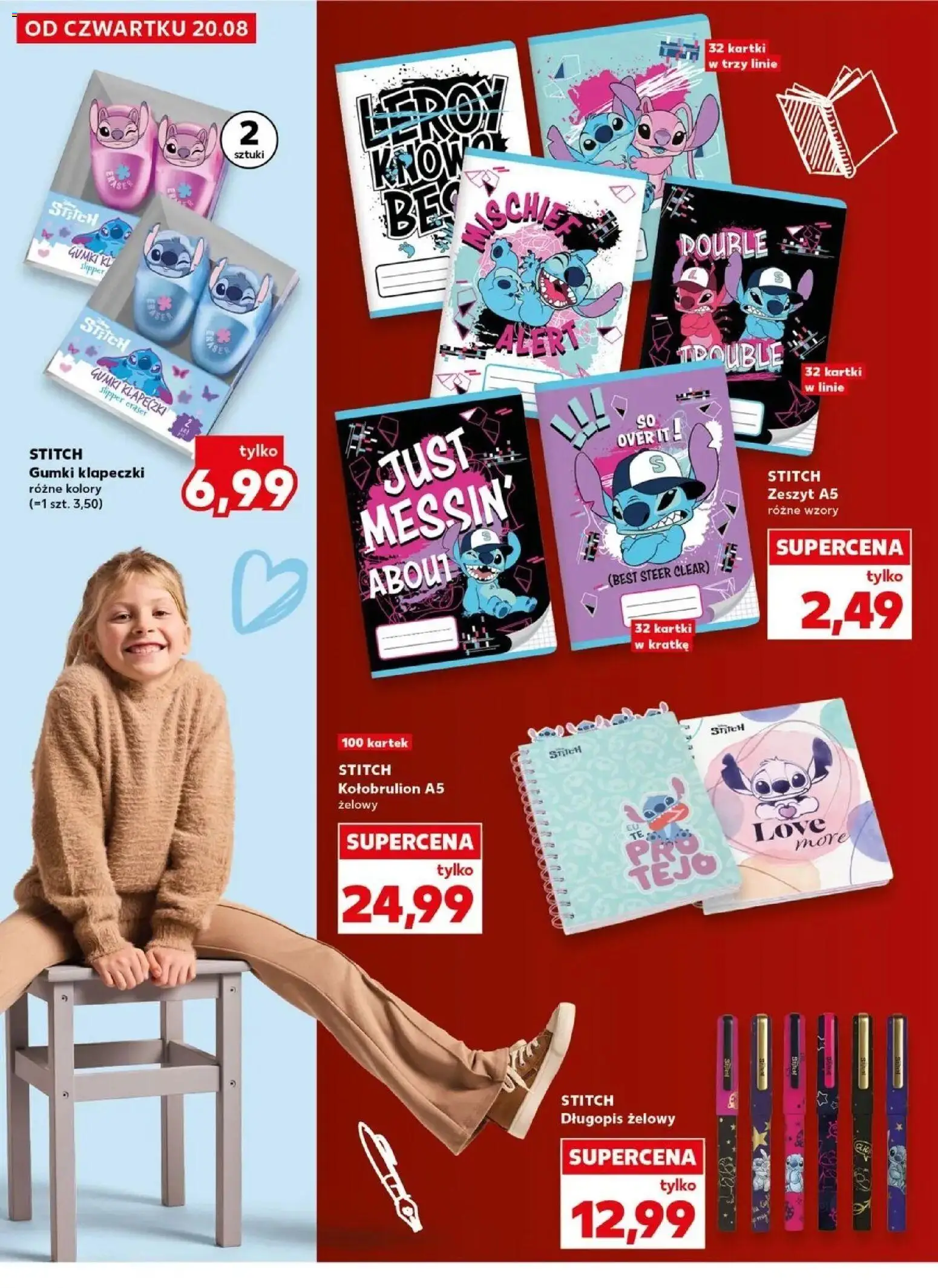 Kaufland gazetka - Wszystko do szkoły od 20.08.2026 - od jutra PDF | Strona: 22 | Produkty: Notebook, Zeszyt