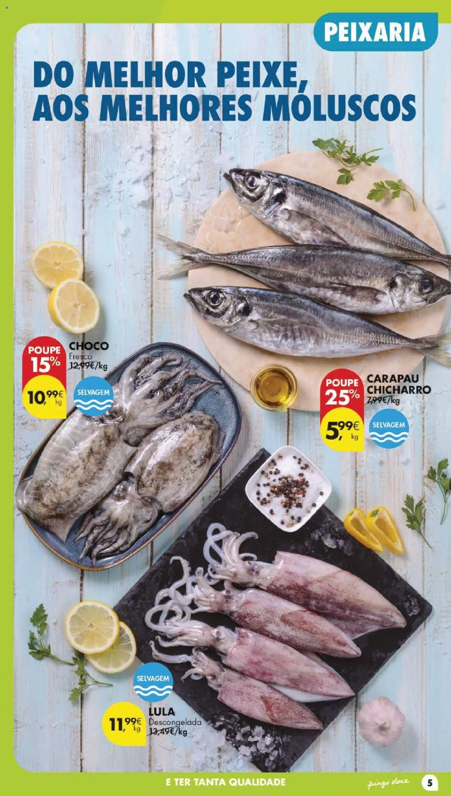 Pingo Doce folheto │ válido de 05.05.2026 | Página: 5 | Produtos: Peixe