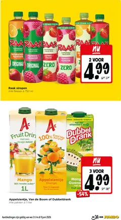 Jumbo folder week 23 - Voorbeeld van een folder van Jumbo, geldig van 03.06.2026 | Pagina: 23 | Producten: Sap, Waffelini, Vitamine C, Aardbei