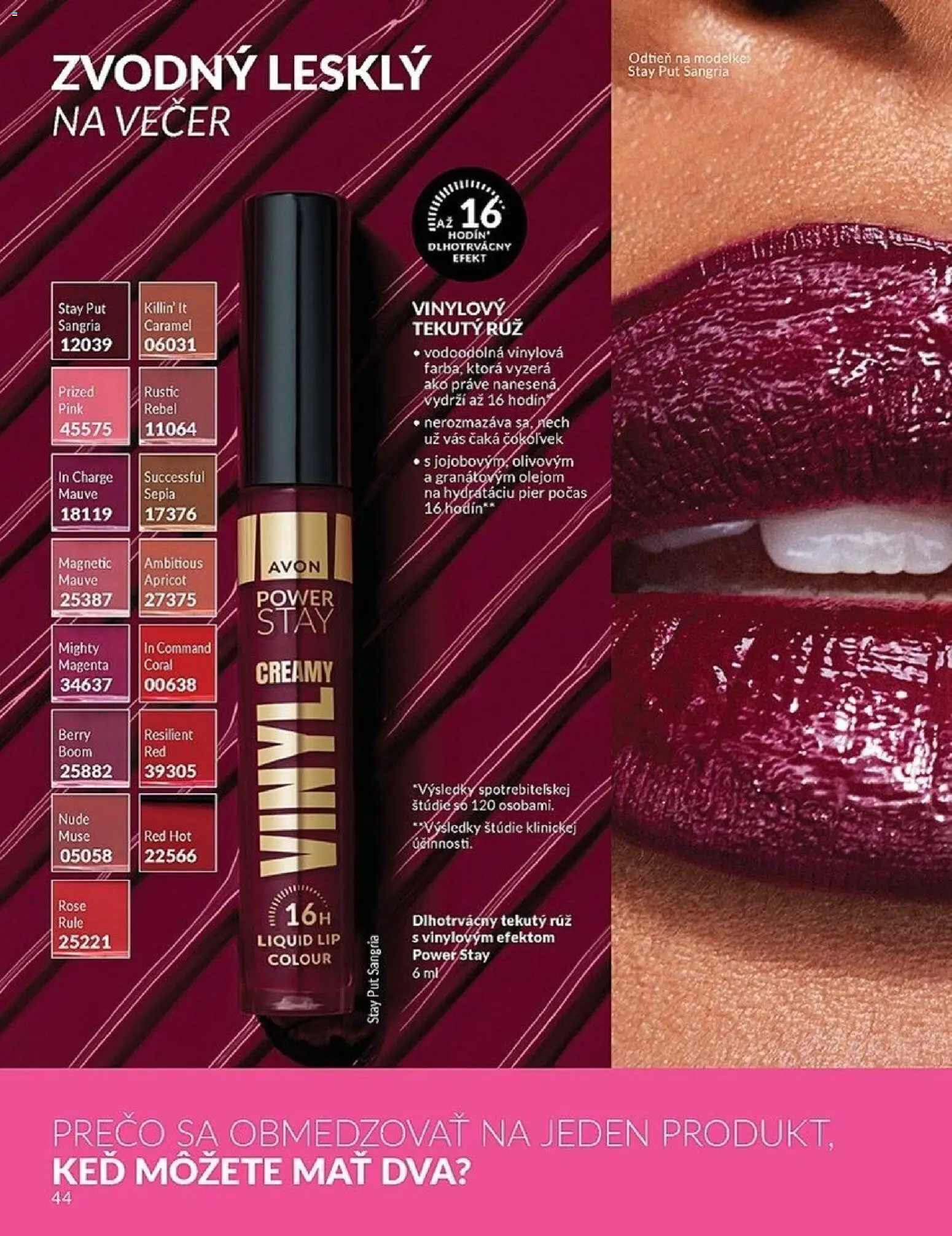 Nové Avon akcie – leták je platný od 01.03.2026 | Strana: 44 | Produkty: Hodiny