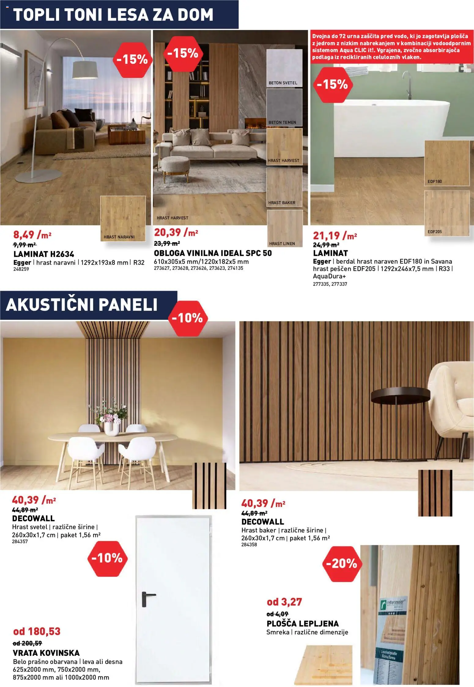 Novi Inpos katalog ponudbe – veljaven od 09.07.2026 | Stran: 12 | Izdelki: Beton, Vrata