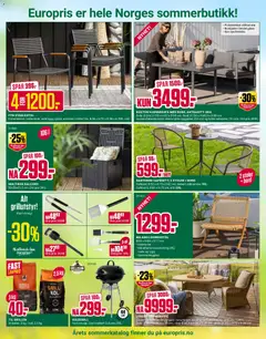 Forhåndsvisning av Europris kundeavis gyldig fra 18.05.2026 | Side: 4 | Produkter: Grill, Суміш дитяча, Bord, Stol
