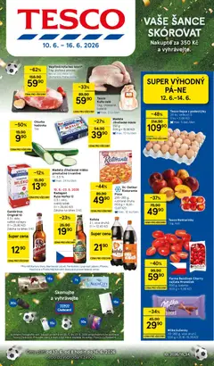 Náhled letáku Tesco leták - Hypermarket od 10.06.2026