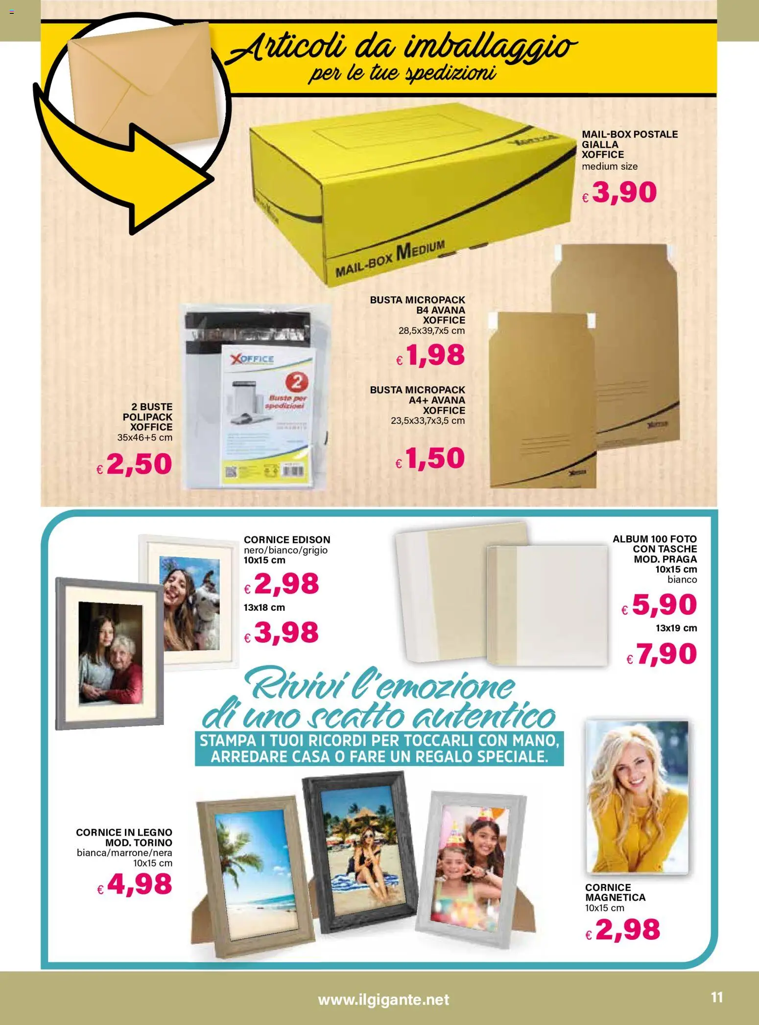 Volantino Il Gigante del 06/08/2026 | Pagina: 11 | Prodotti: Stampa