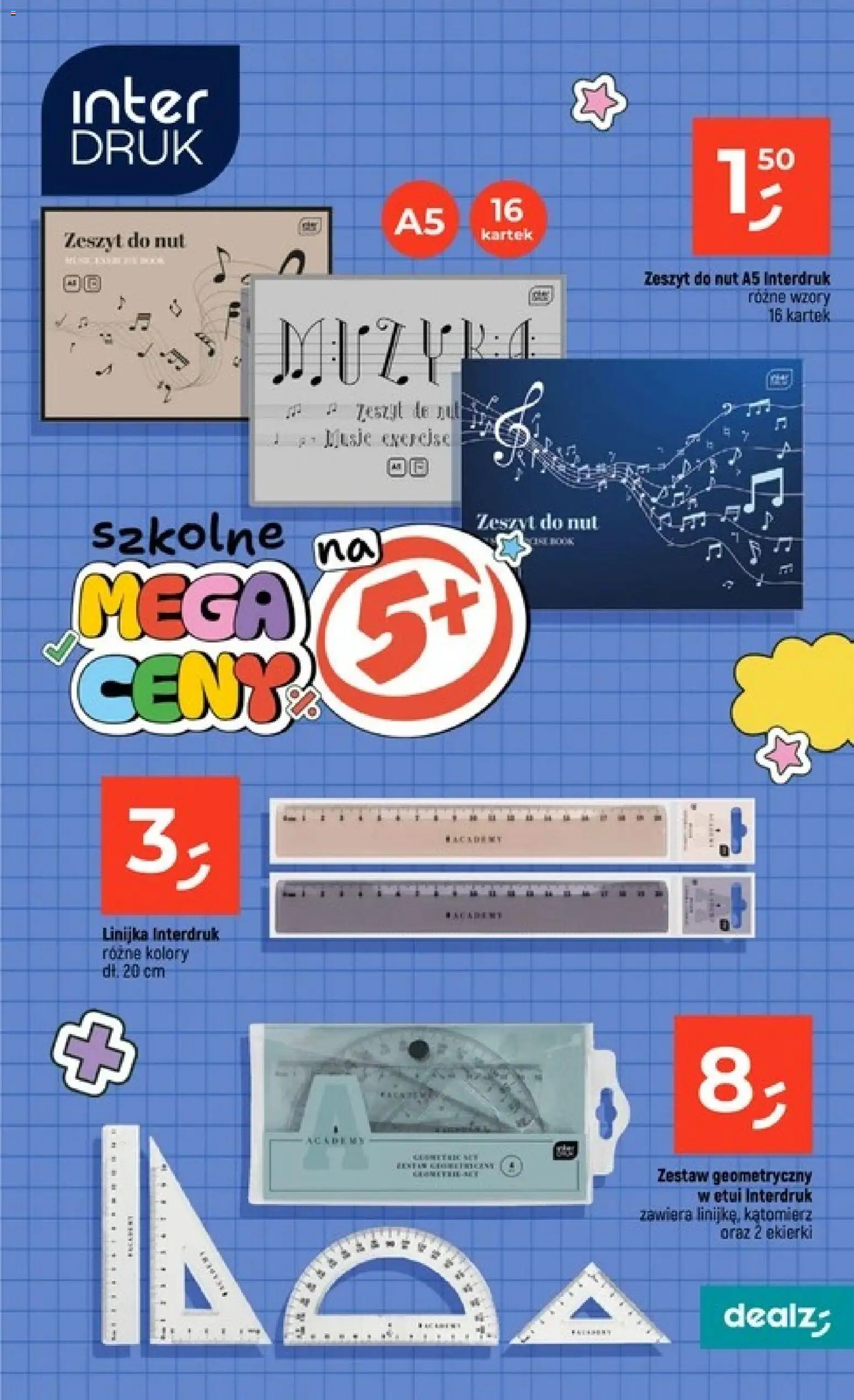 Dealz gazetka - Szkolne Mega Ceny od 06.08.2026 | Strona: 59 | Produkty: Zeszyt
